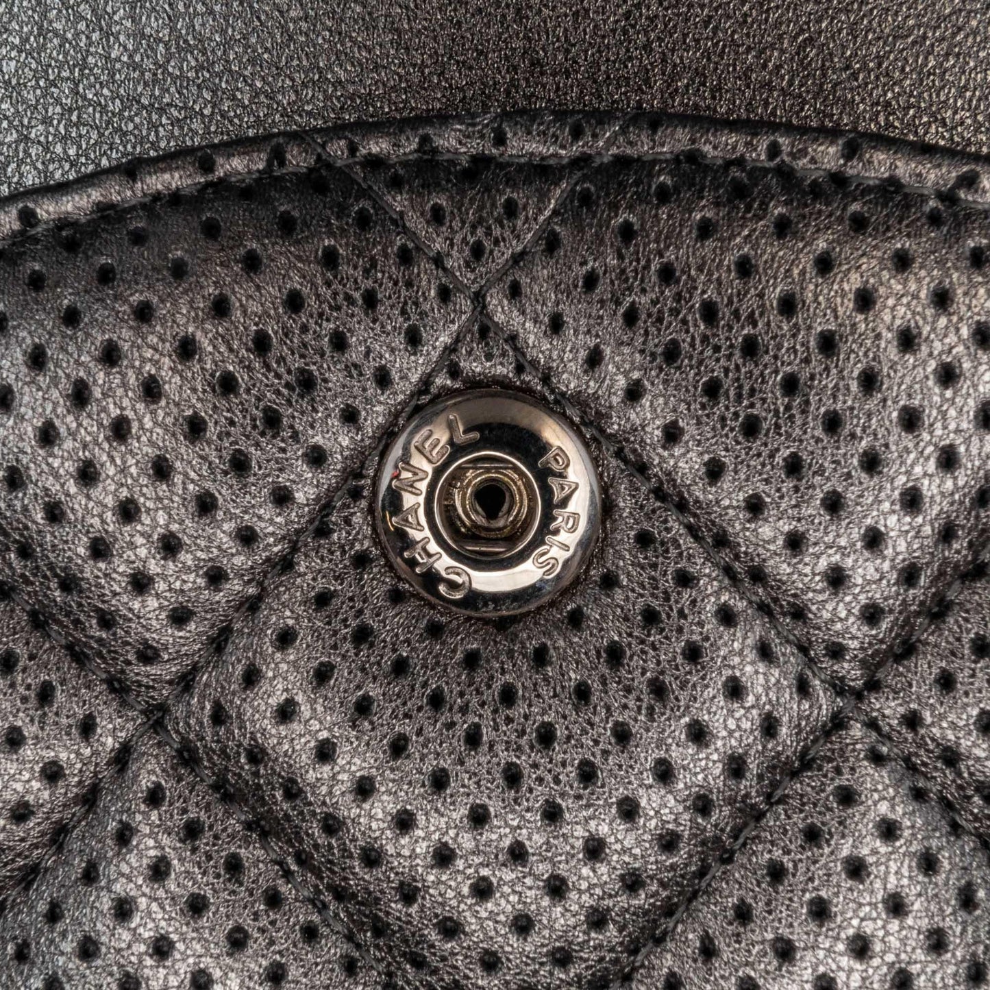 Chanel Jumbo Classic Perforated Lambskin Double Flap