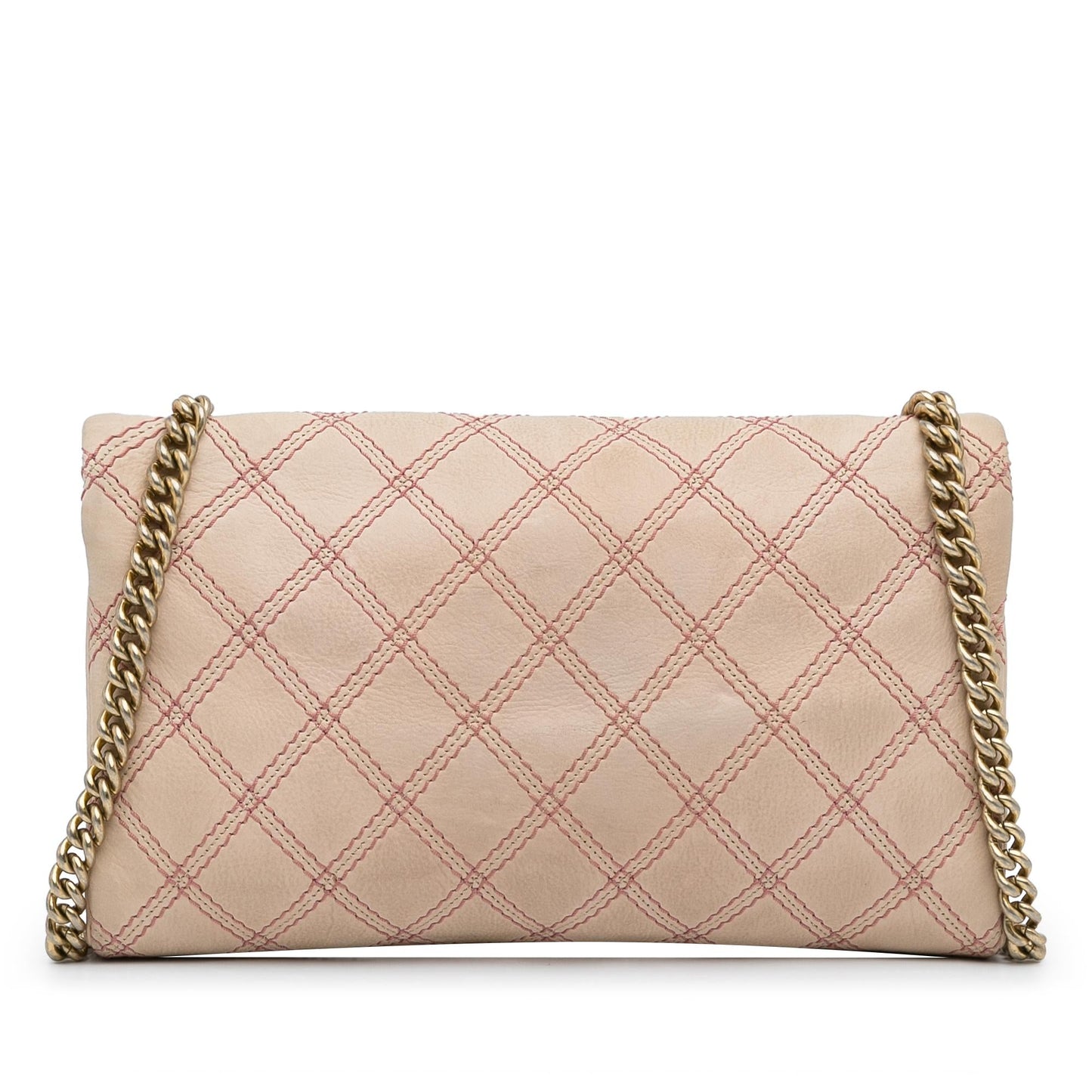 Chanel Jumbo Quilted Calfskin Triple Stitched Flap (SHG-F4DDBD)