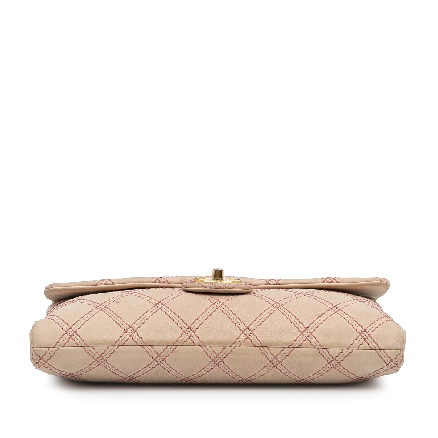 Chanel Jumbo Quilted Calfskin Triple Stitched Flap (SHG-F4DDBD)