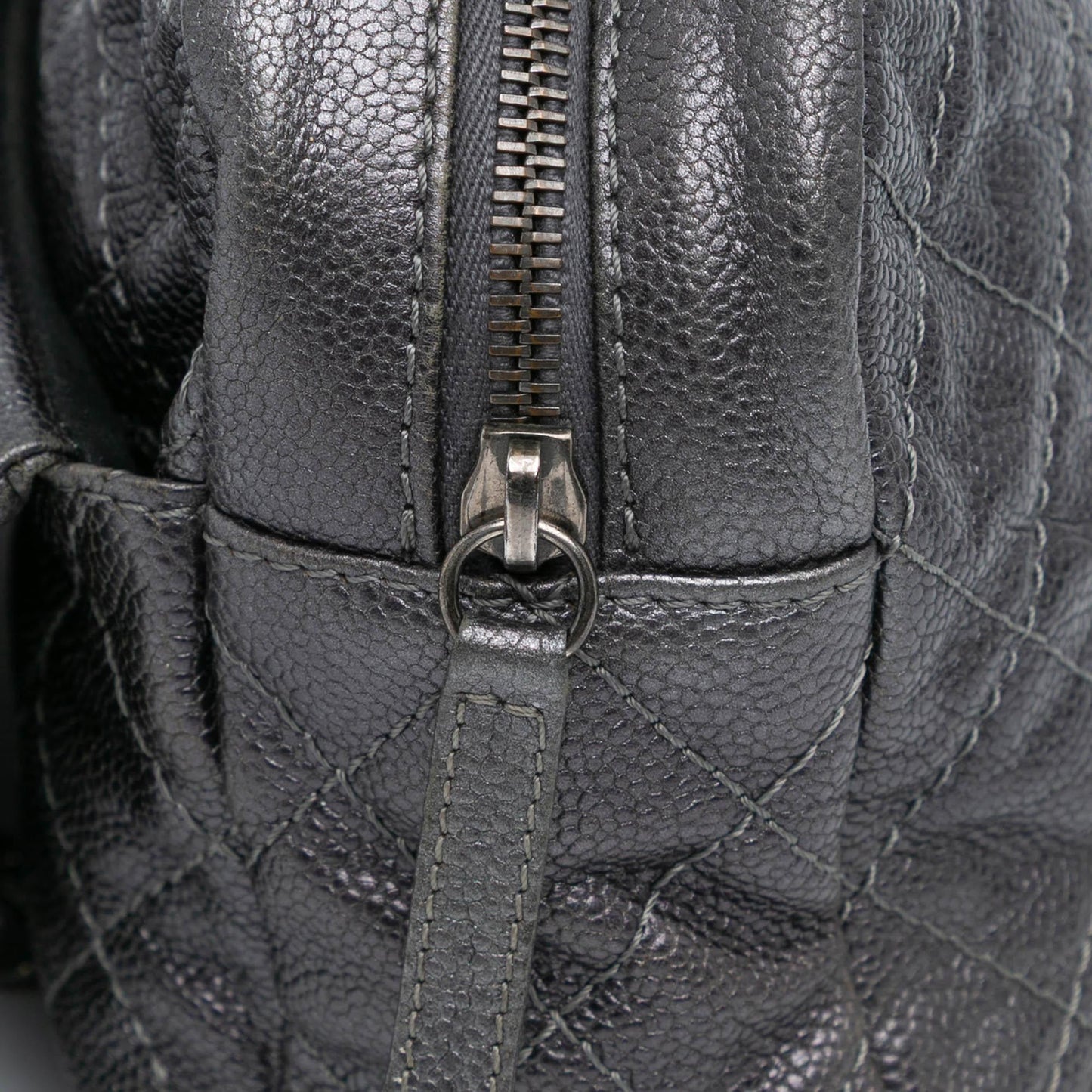 Chanel Jumbo Quilted Caviar Easy Flap