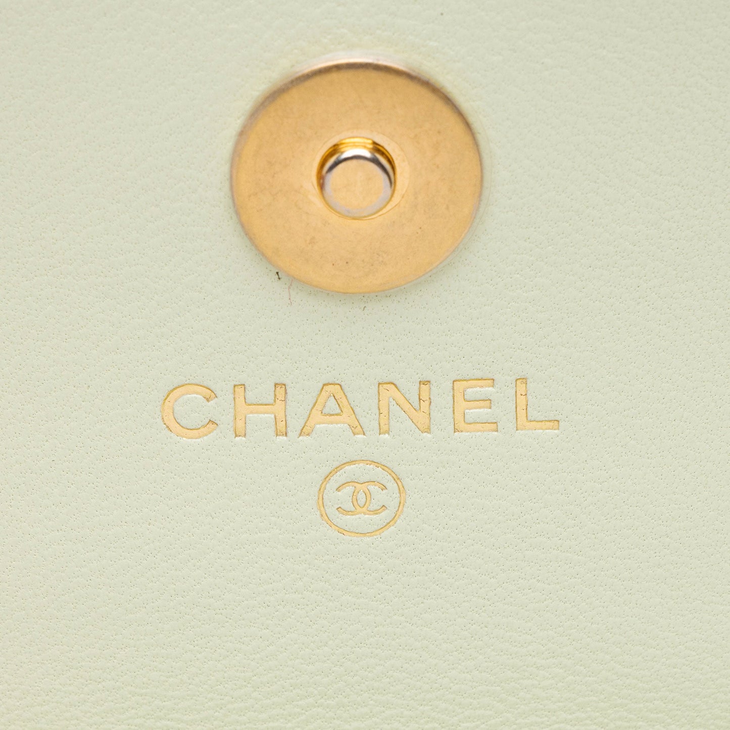 Chanel Lambskin 19 Flap Coin Purse on Chain