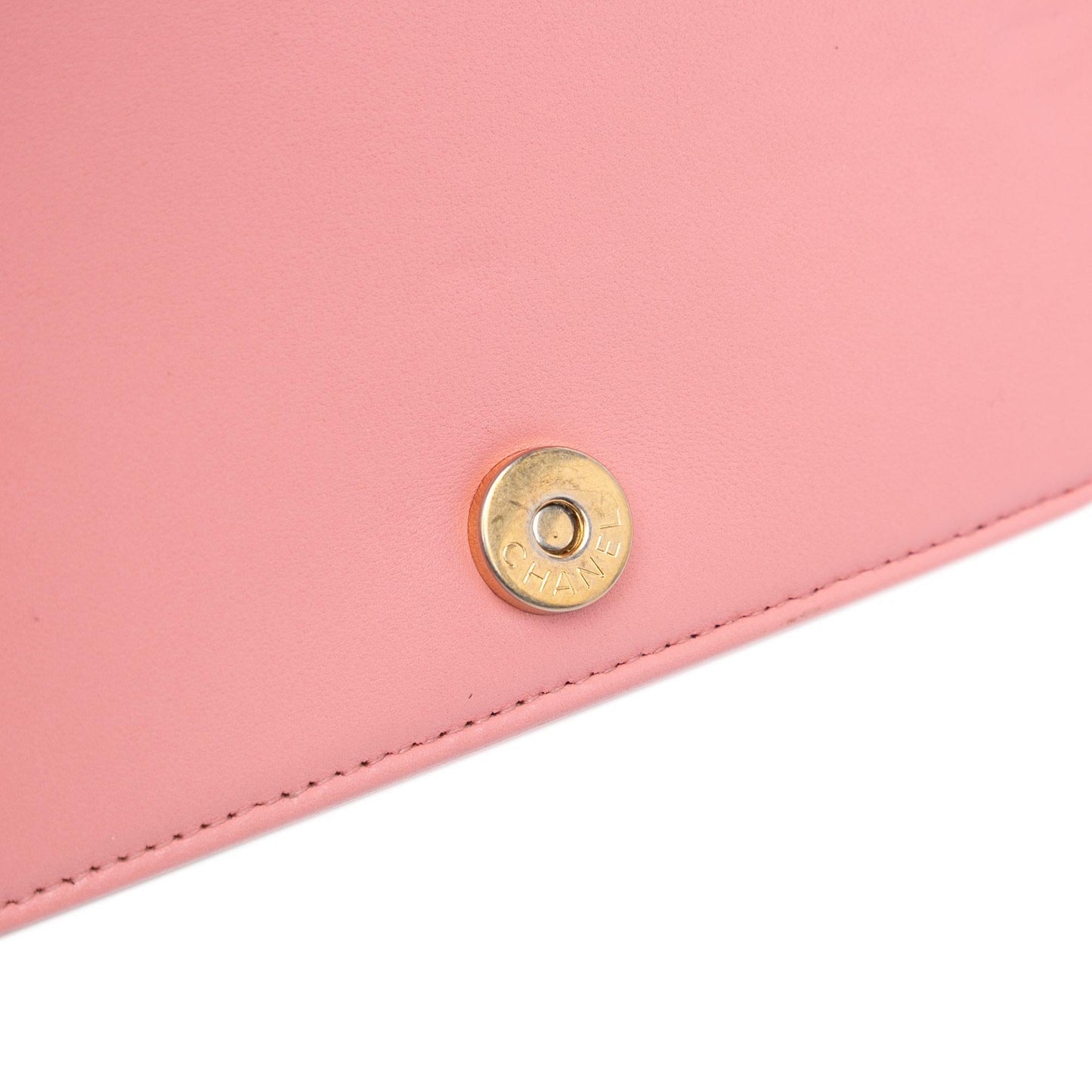 Chanel Lambskin Boy Wallet On Chain