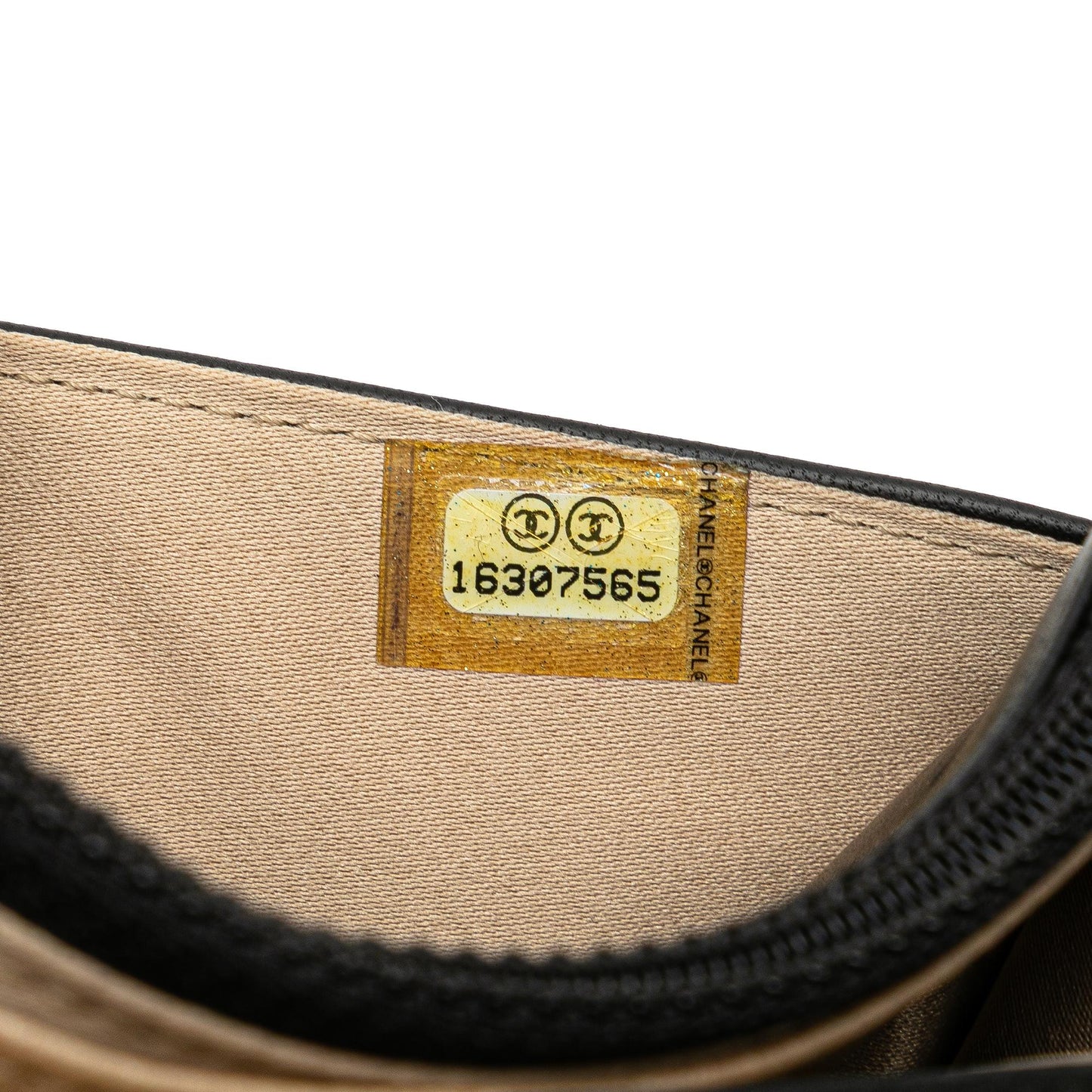 Chanel Lambskin Camellia Embossed Wallet On Chain