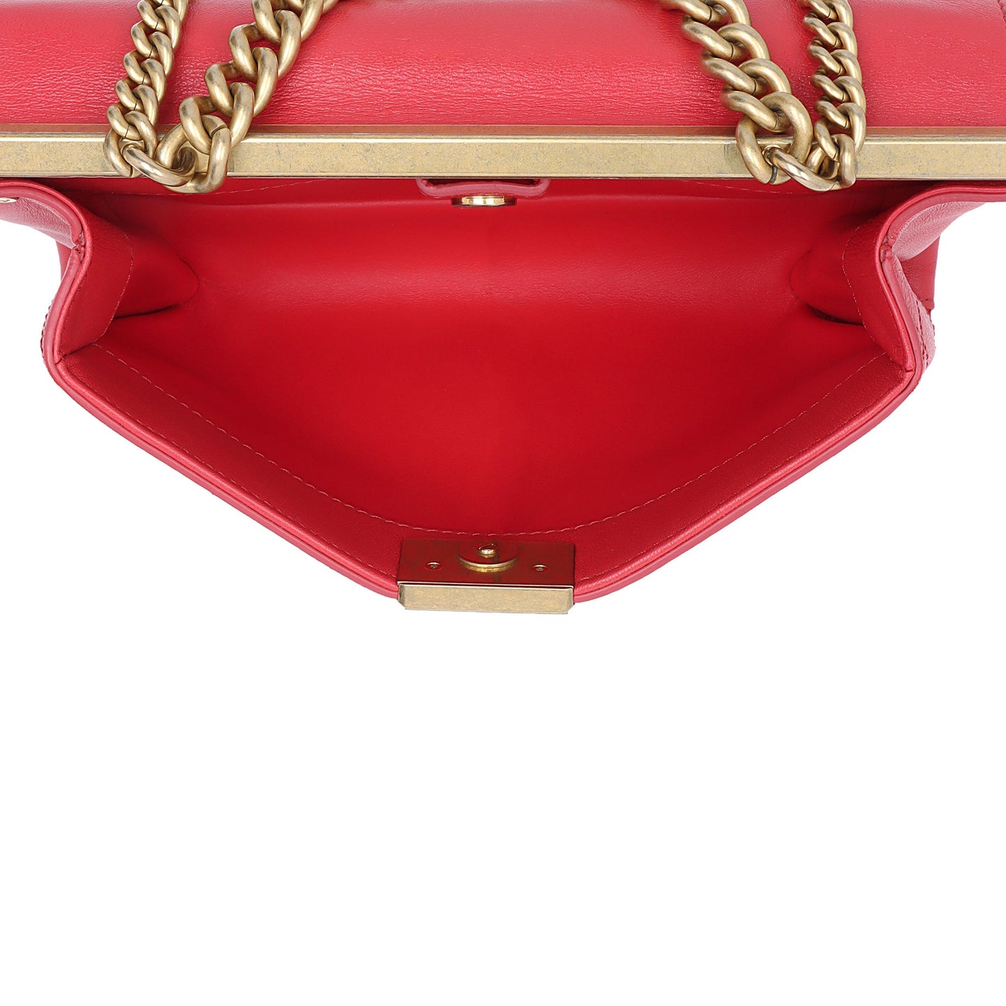 Chanel Lambskin Coco Lux Small Flap Bag