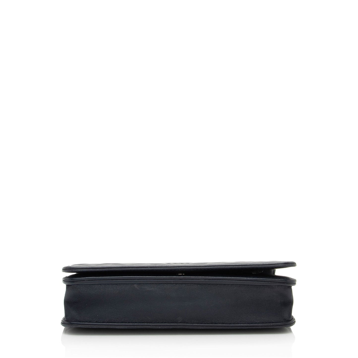 Chanel Lambskin Diamond CC Wallet on Chain