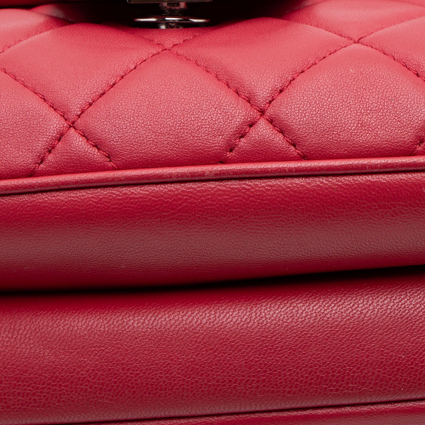 Chanel Lambskin Jumbo Chanel 3 Accordion Flap Bag