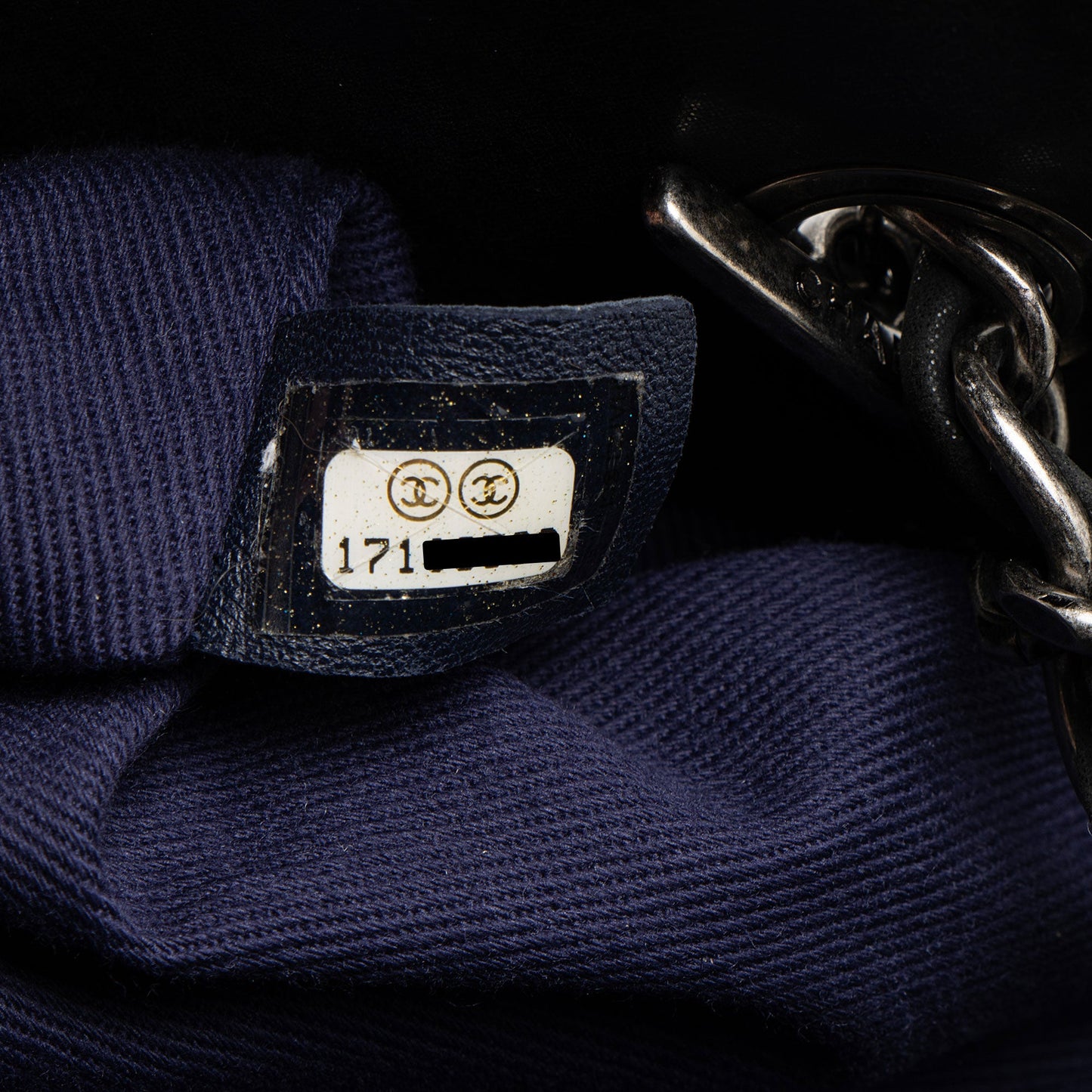 Chanel Lambskin Just Mademoiselle Large Bowler Bag