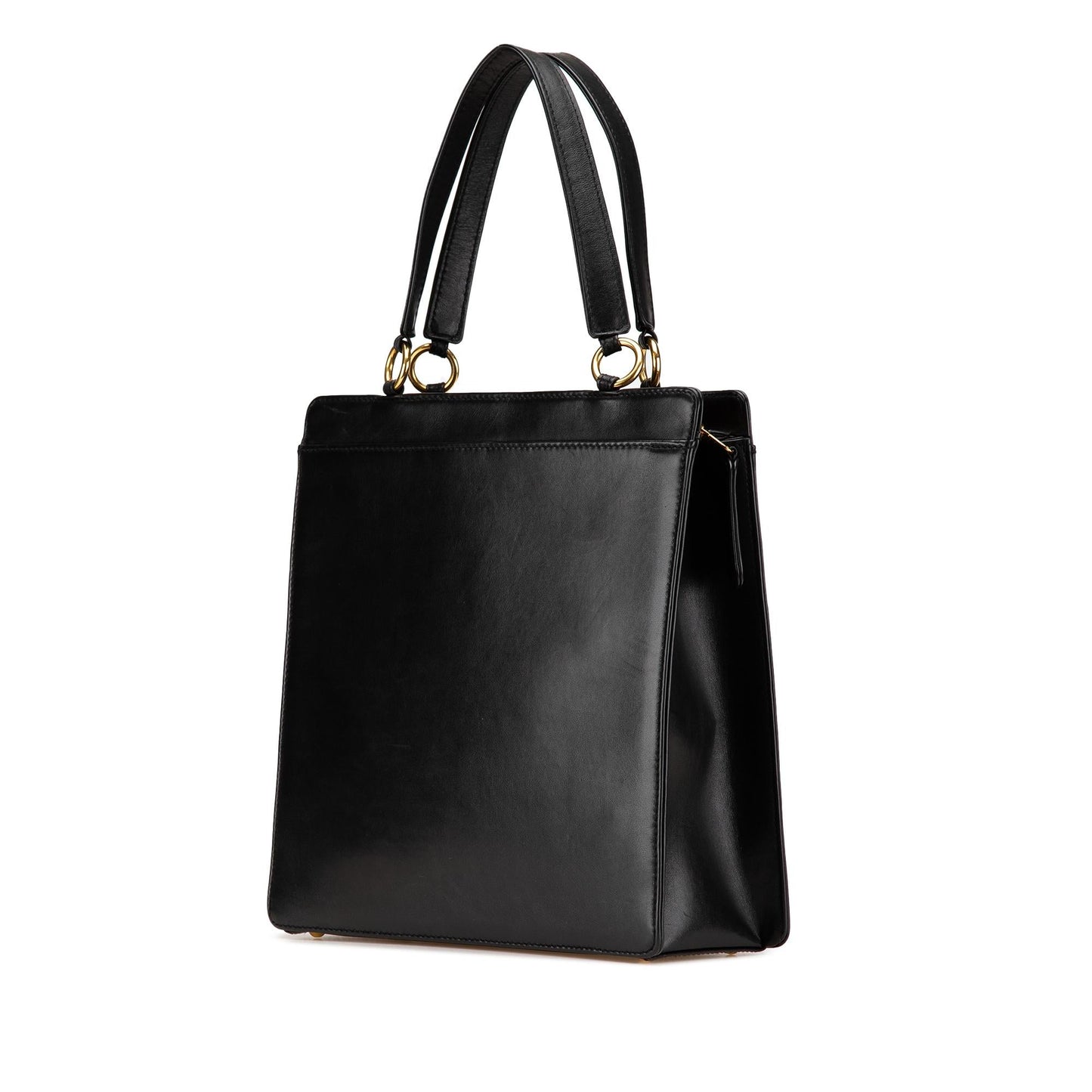 Chanel Lambskin Logo Tote