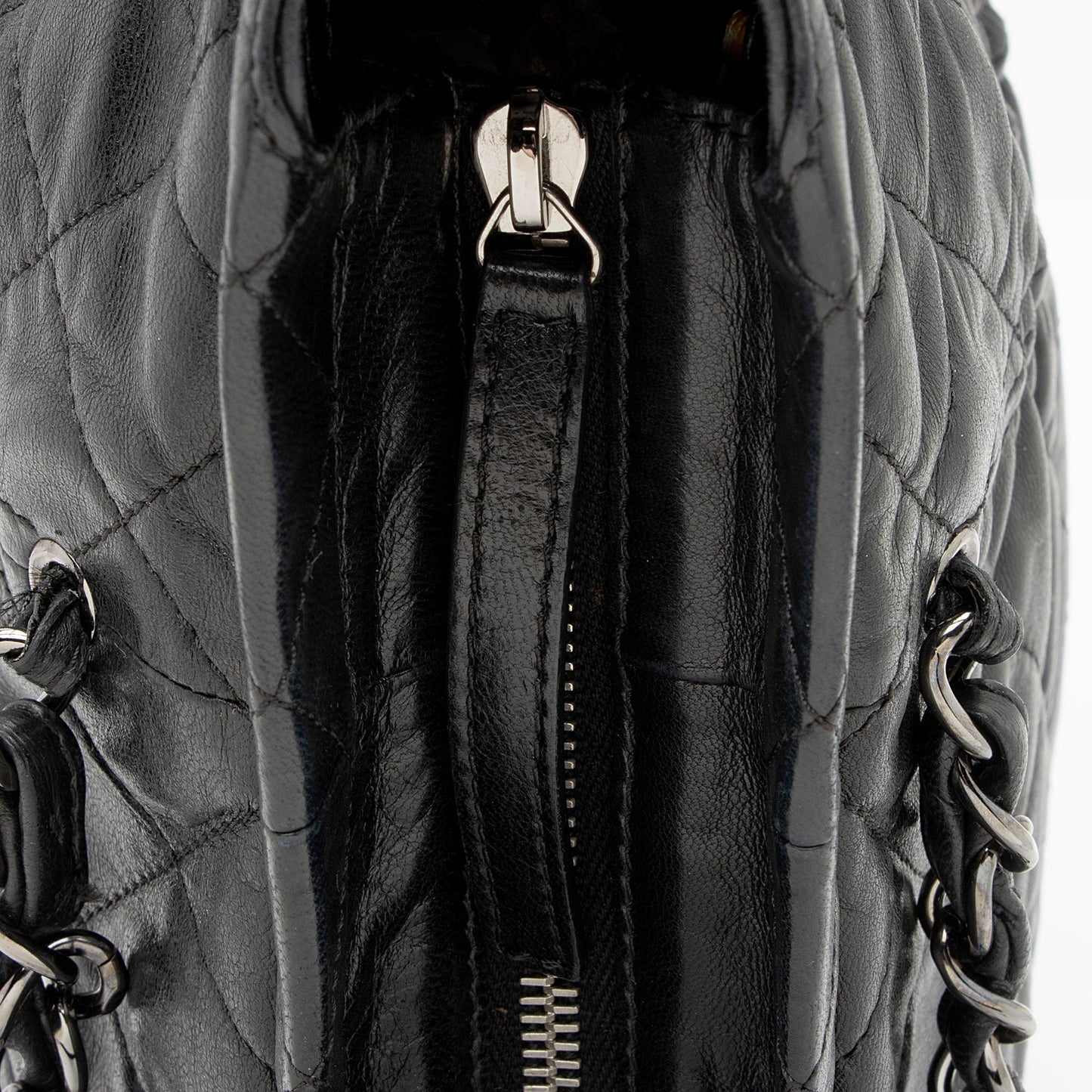 Chanel Lambskin Sharpei N/S Tote