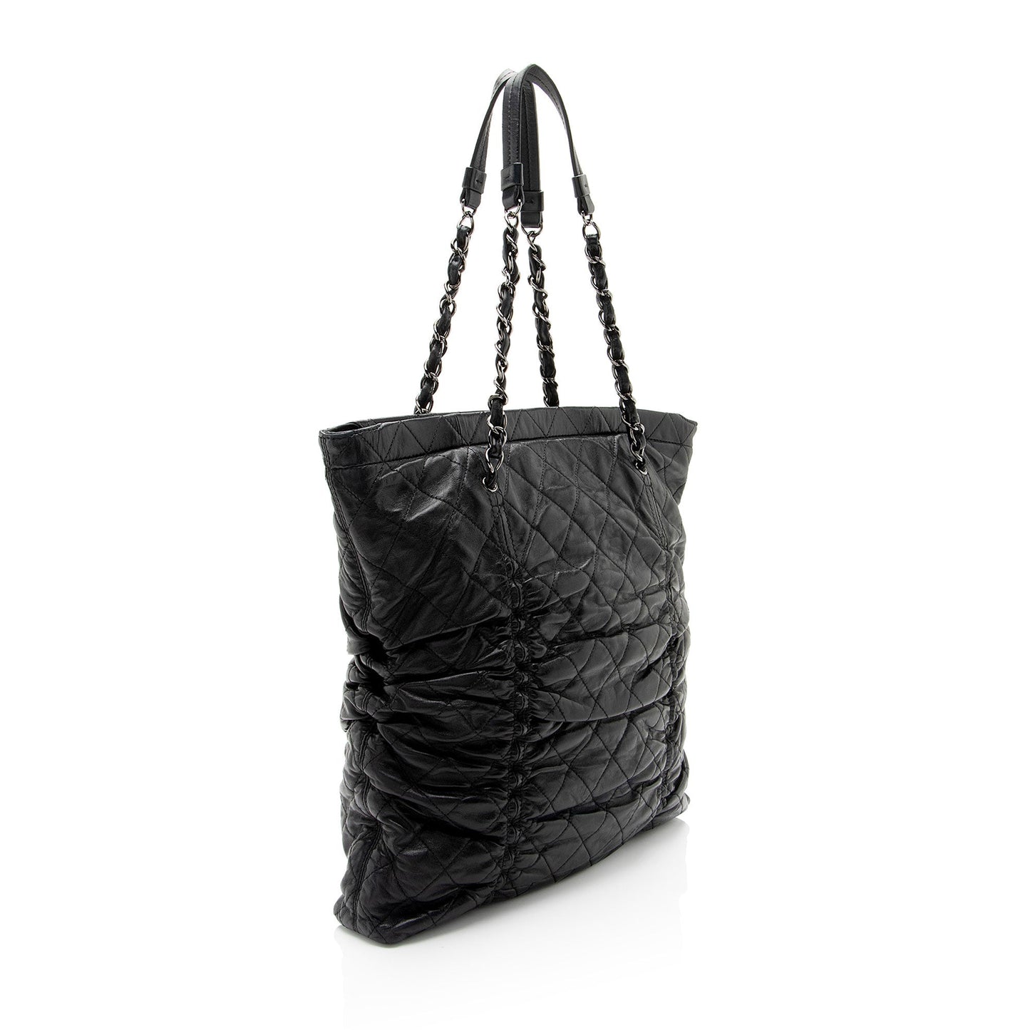 Chanel Lambskin Sharpei N/S Tote