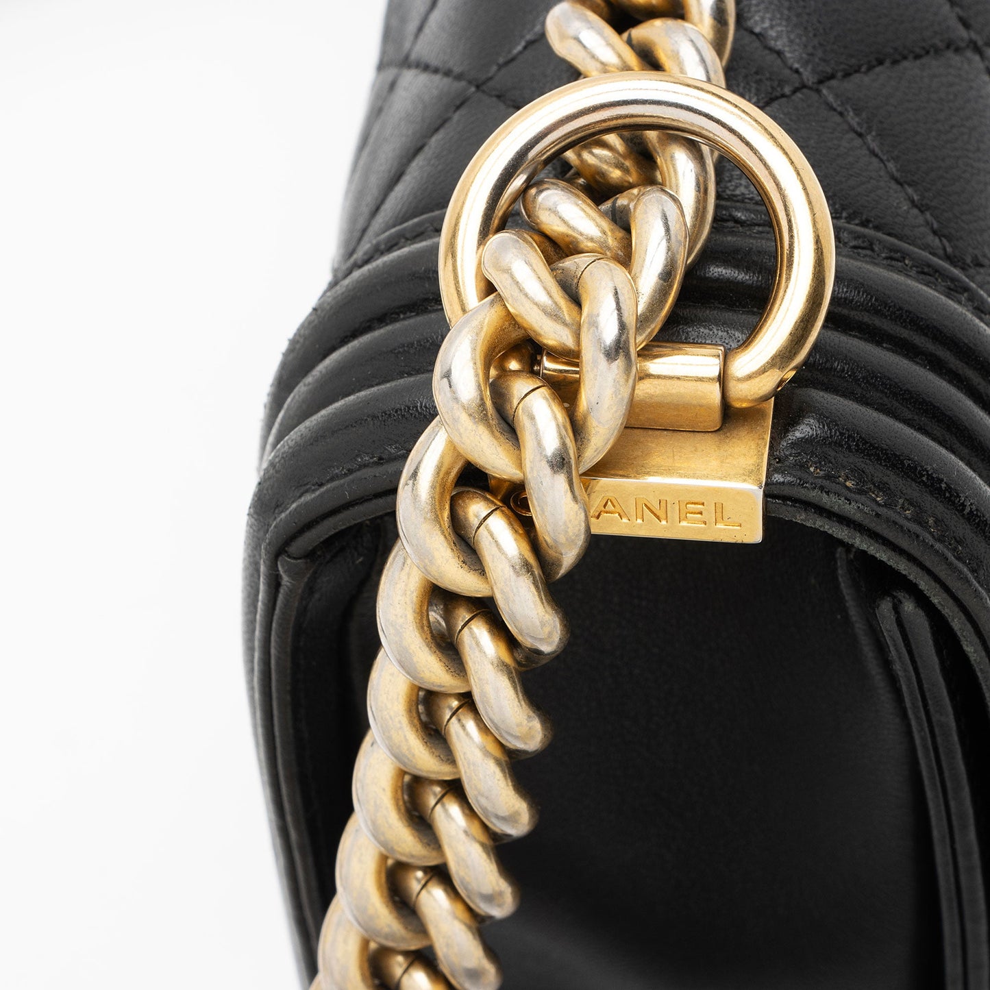 Chanel Lambskin Small Boy Bag