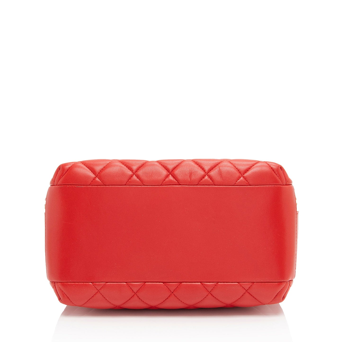 Chanel Lambskin Trendy CC Small Bowling Satchel