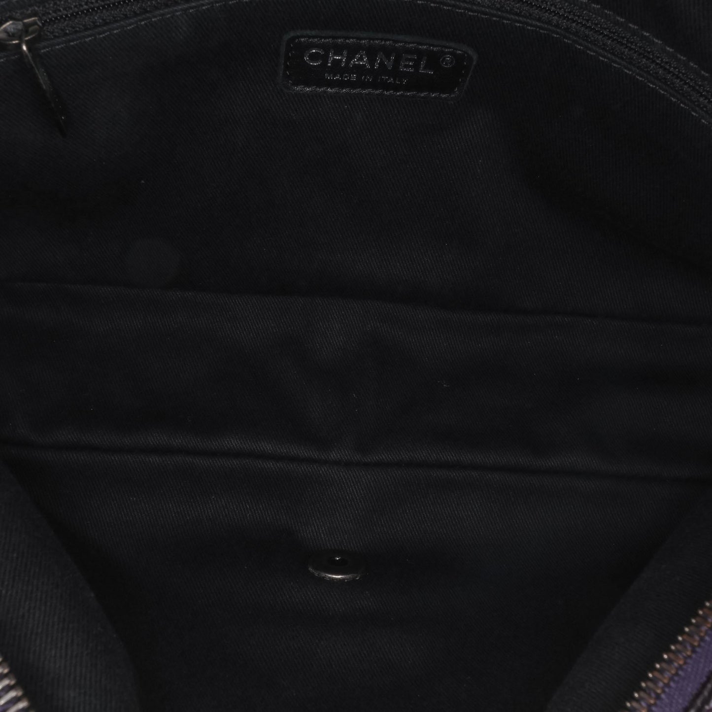 Chanel Large Classic Caviar Easy Zip Flap