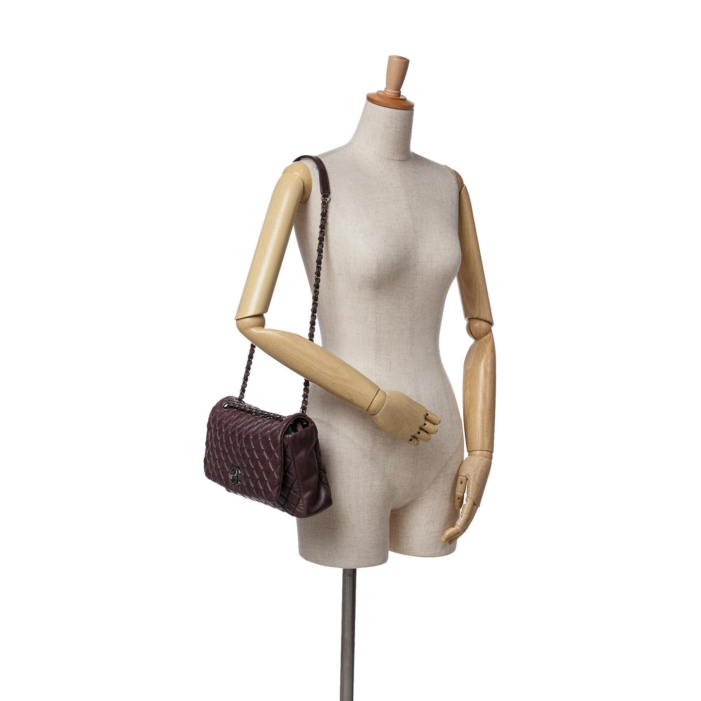 Chanel Large Iridescent Calfskin New Bubble Flap