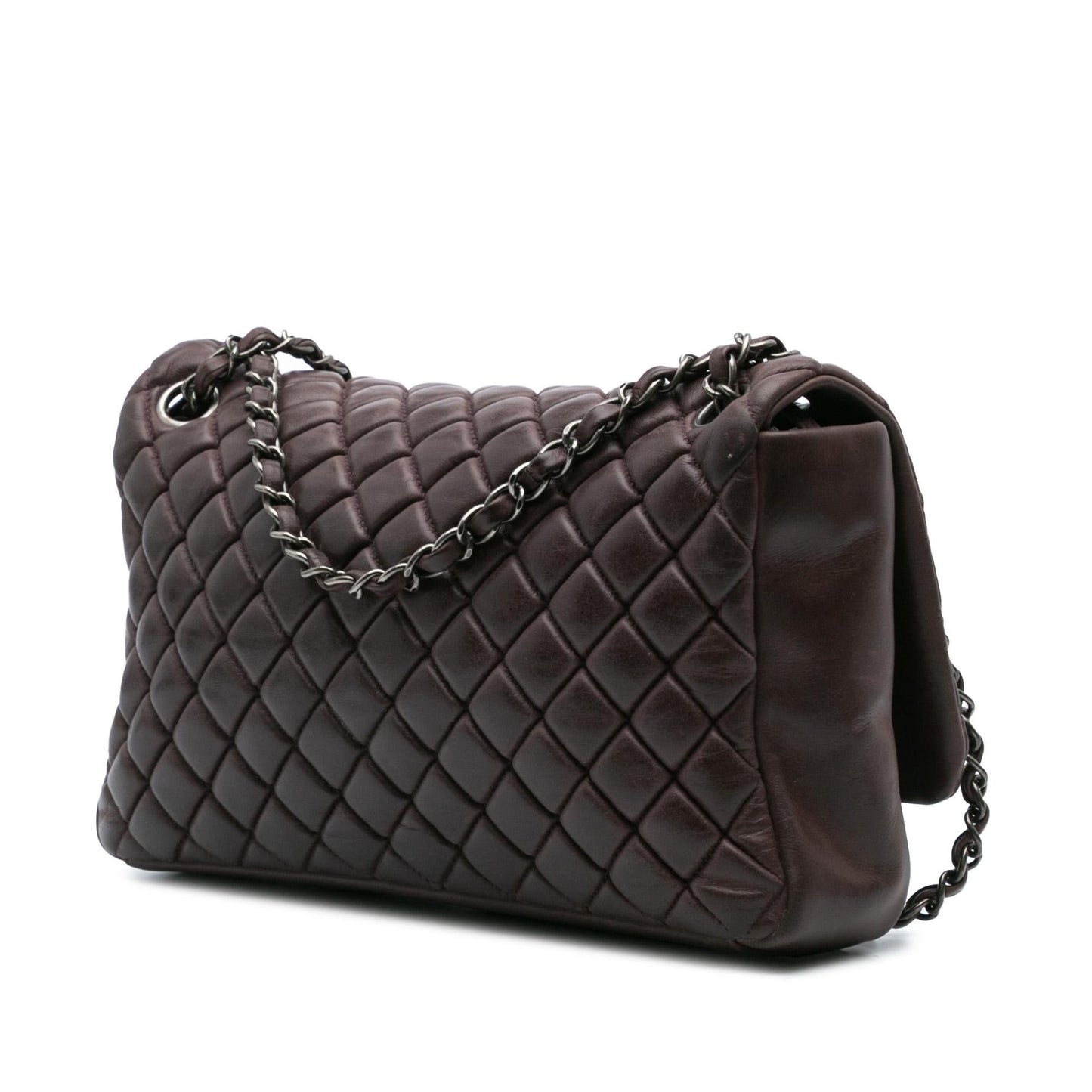 Chanel Large Iridescent Calfskin New Bubble Flap