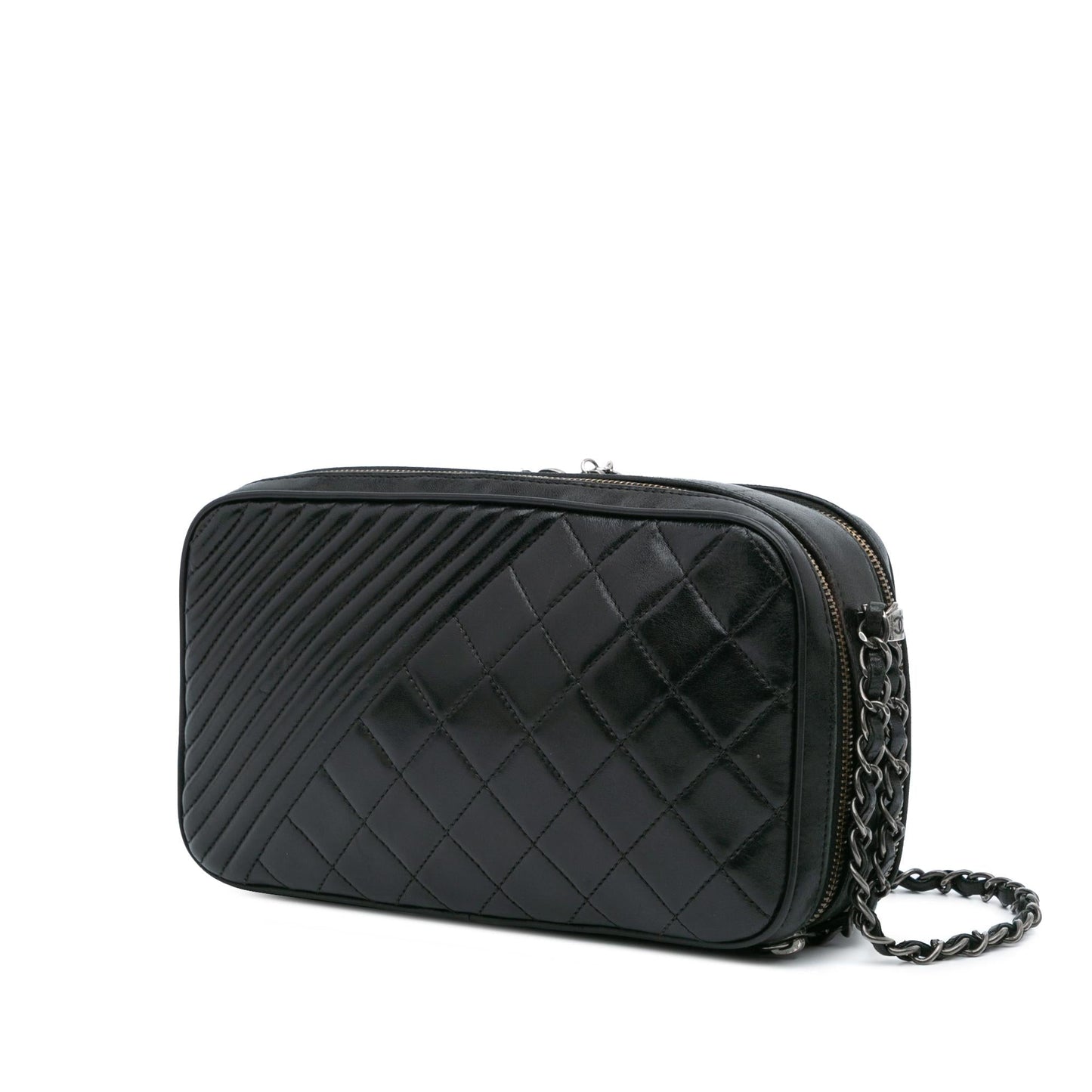 Chanel Large Lambskin Coco Boy Camera Bag