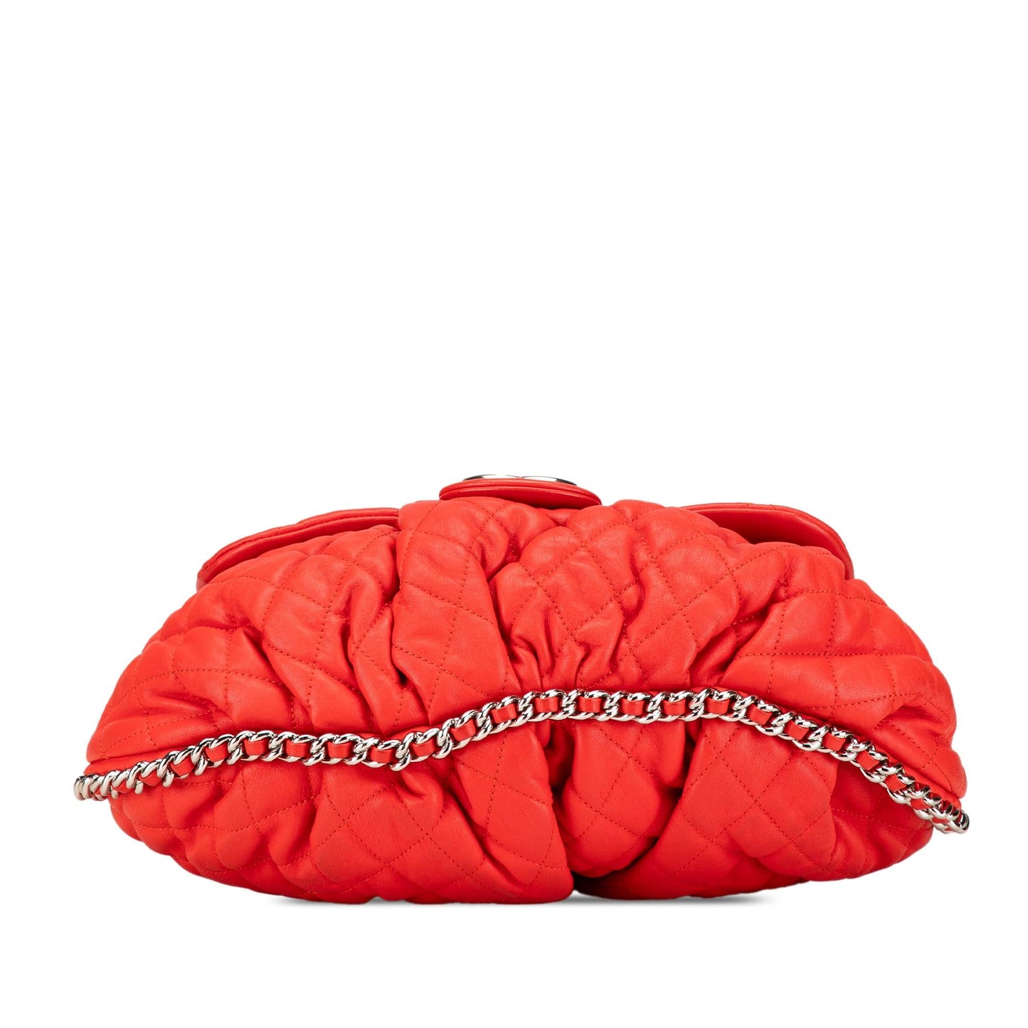 Chanel Large Quilted Lambskin Chain Around Flap