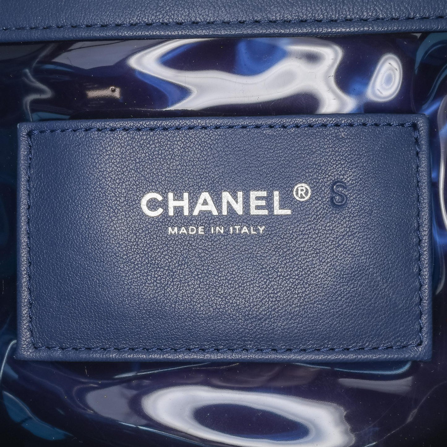 Chanel Large Quilted PVC Coco Splash Shopping Tote
