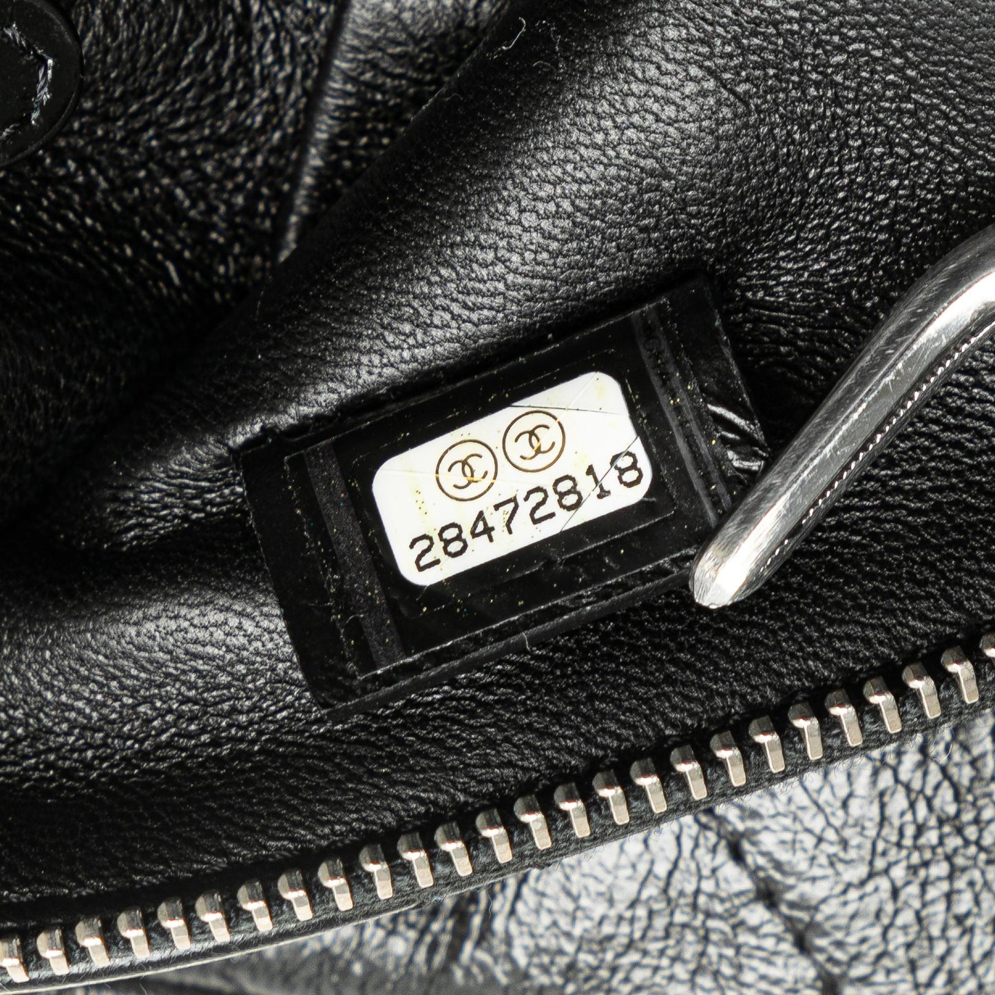 Chanel Large Shiny Crumpled Calfskin 31 Clutch
