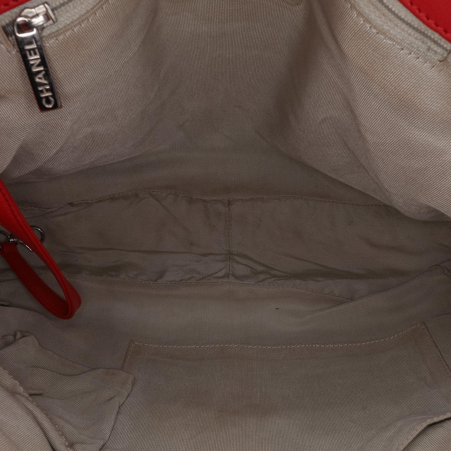 Chanel Maxi Washed Lambskin Chain Around Flap