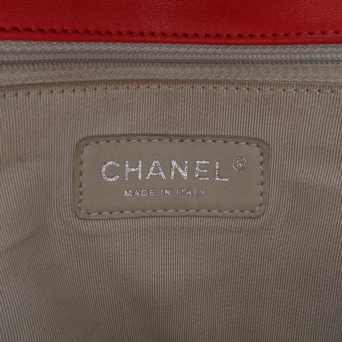 Chanel Maxi Washed Lambskin Chain Around Flap