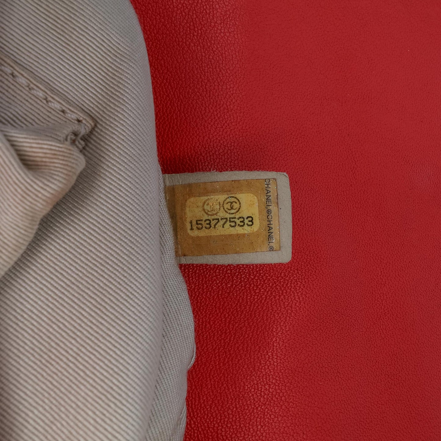 Chanel Maxi Washed Lambskin Chain Around Flap