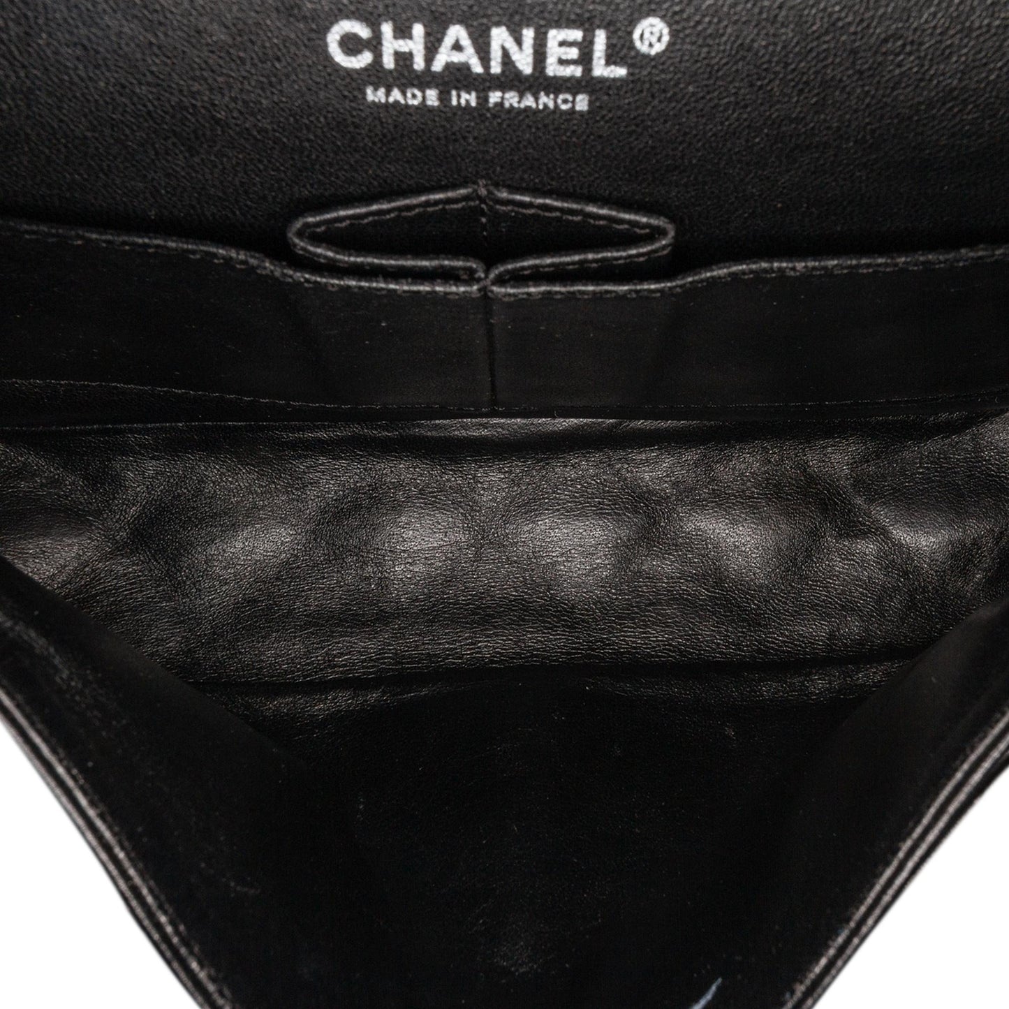 Chanel Medium Classic Bicolor Lambskin Double Flap