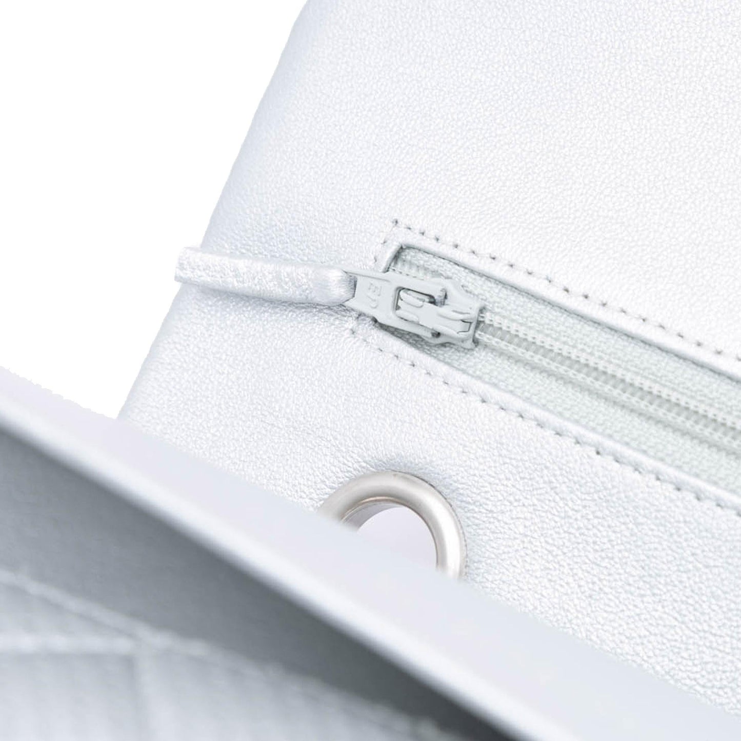 Chanel Medium Classic Perforated Lambskin Double Flap