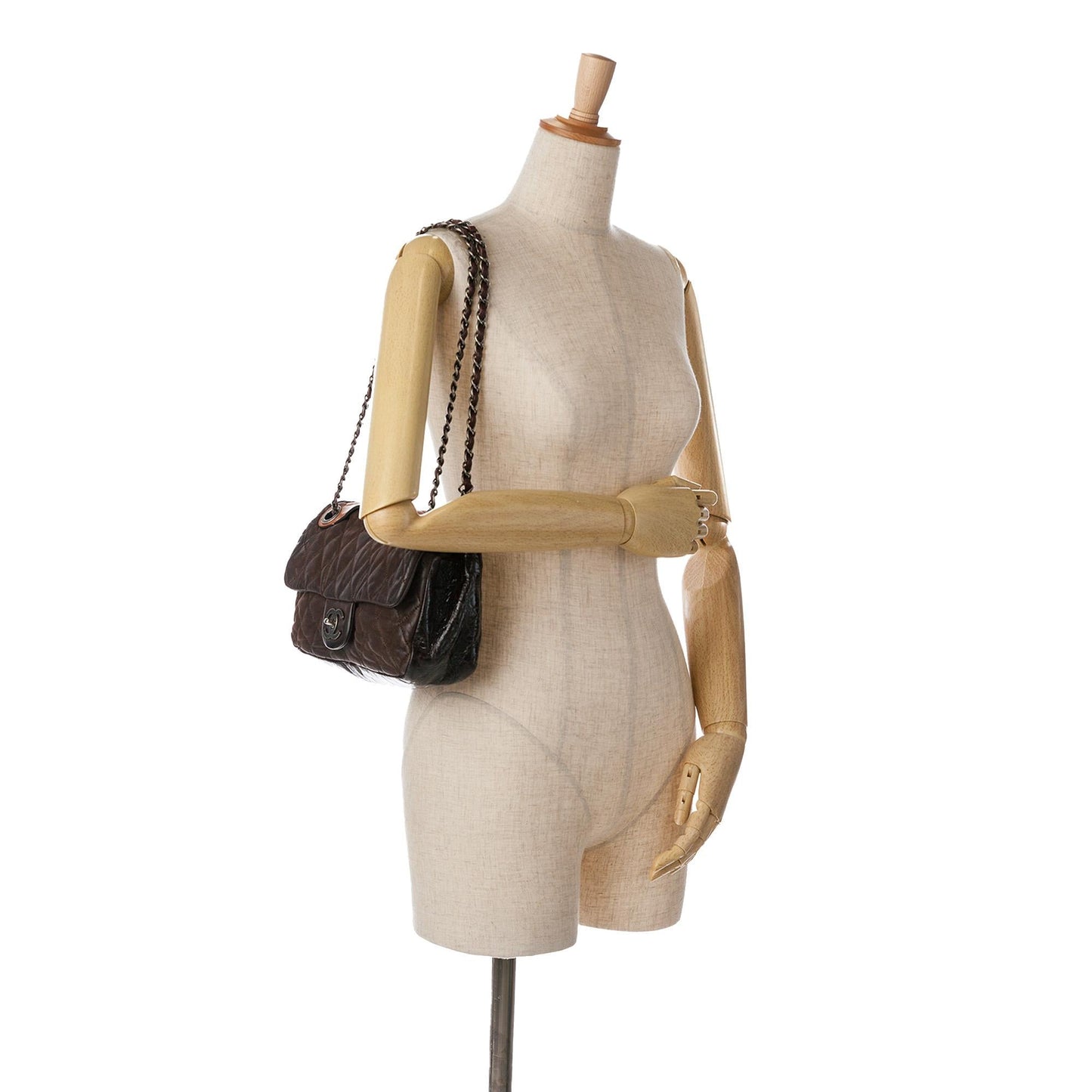 Chanel Medium Iridescent Calfskin In The Mix Flap (SHG-6KToLL)