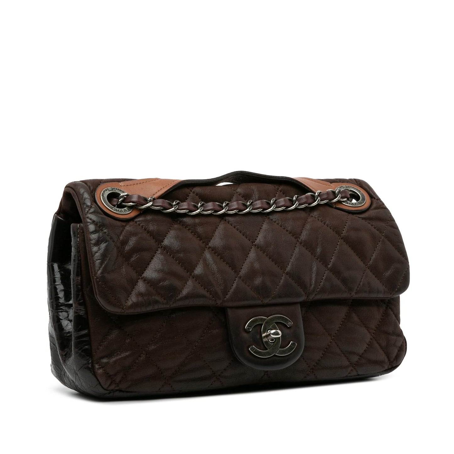 Chanel Medium Iridescent Calfskin In The Mix Flap (SHG-6KToLL)