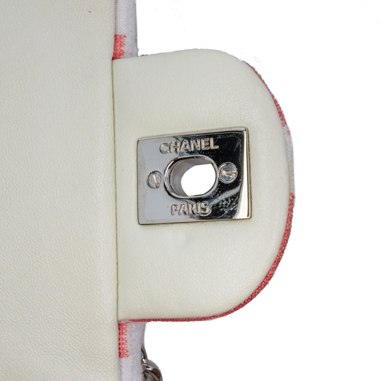 Chanel Medium Jersey Grid Single Flap