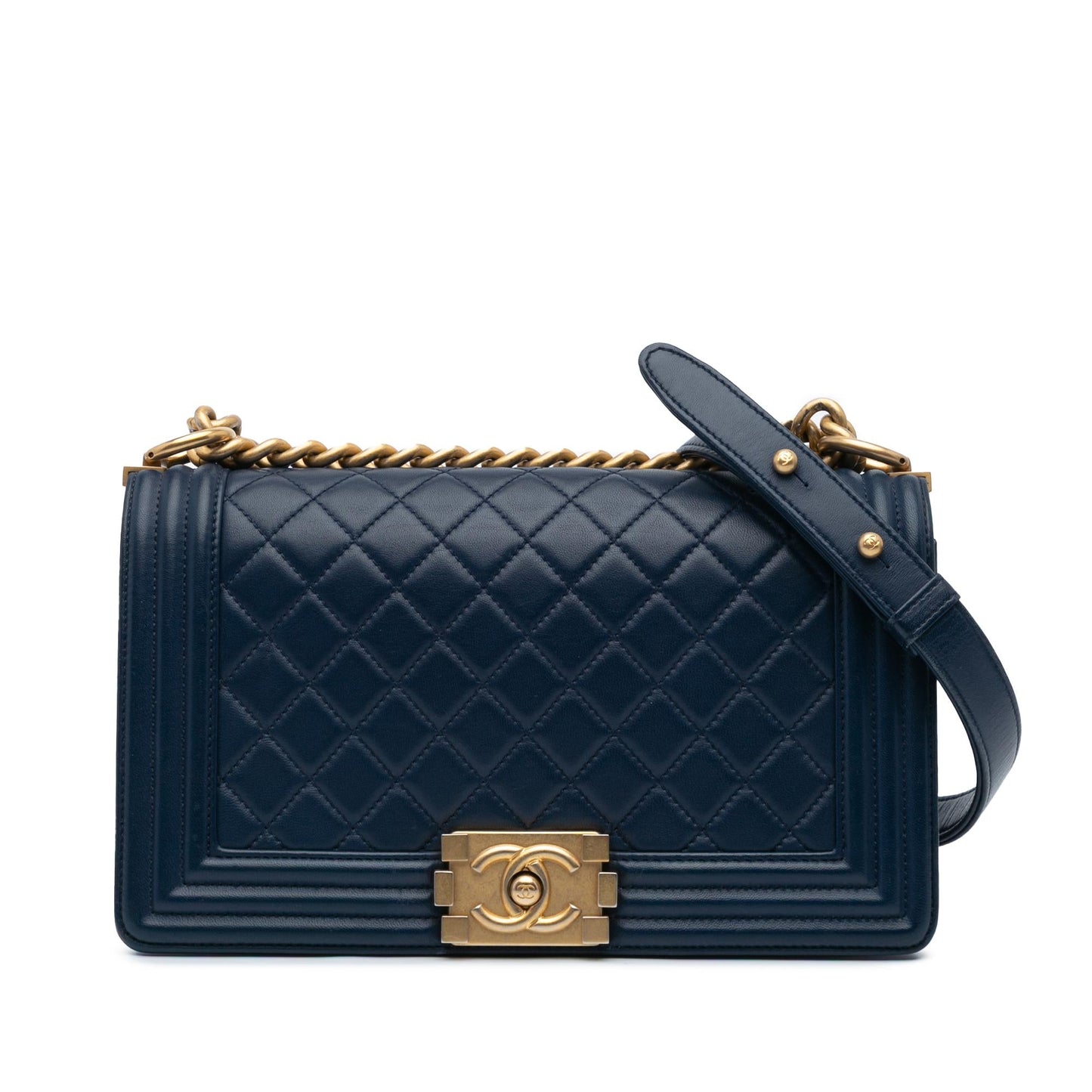 Chanel Medium Lambskin Boy Flap