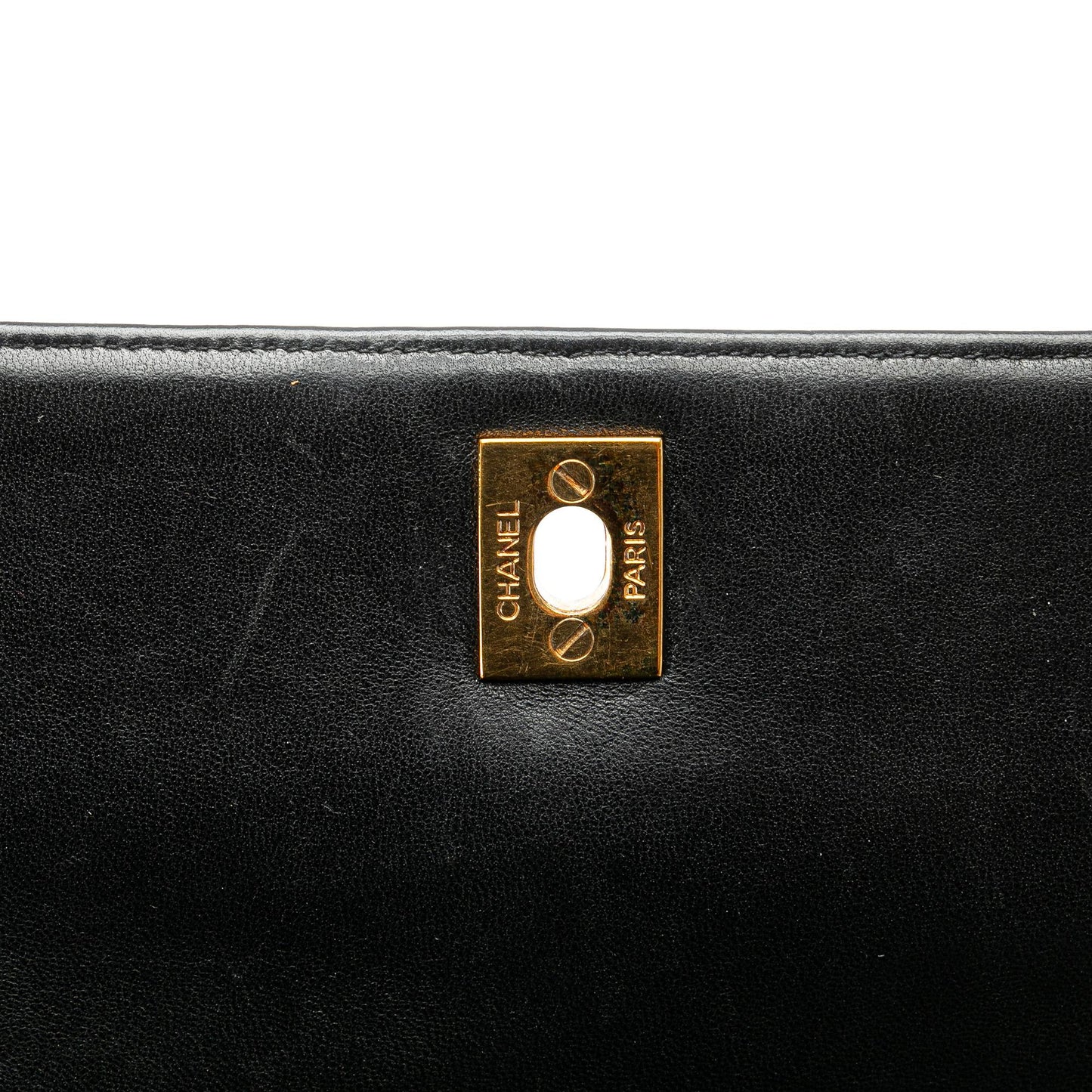 Chanel Medium Lambskin Kelly Top Handle Bag