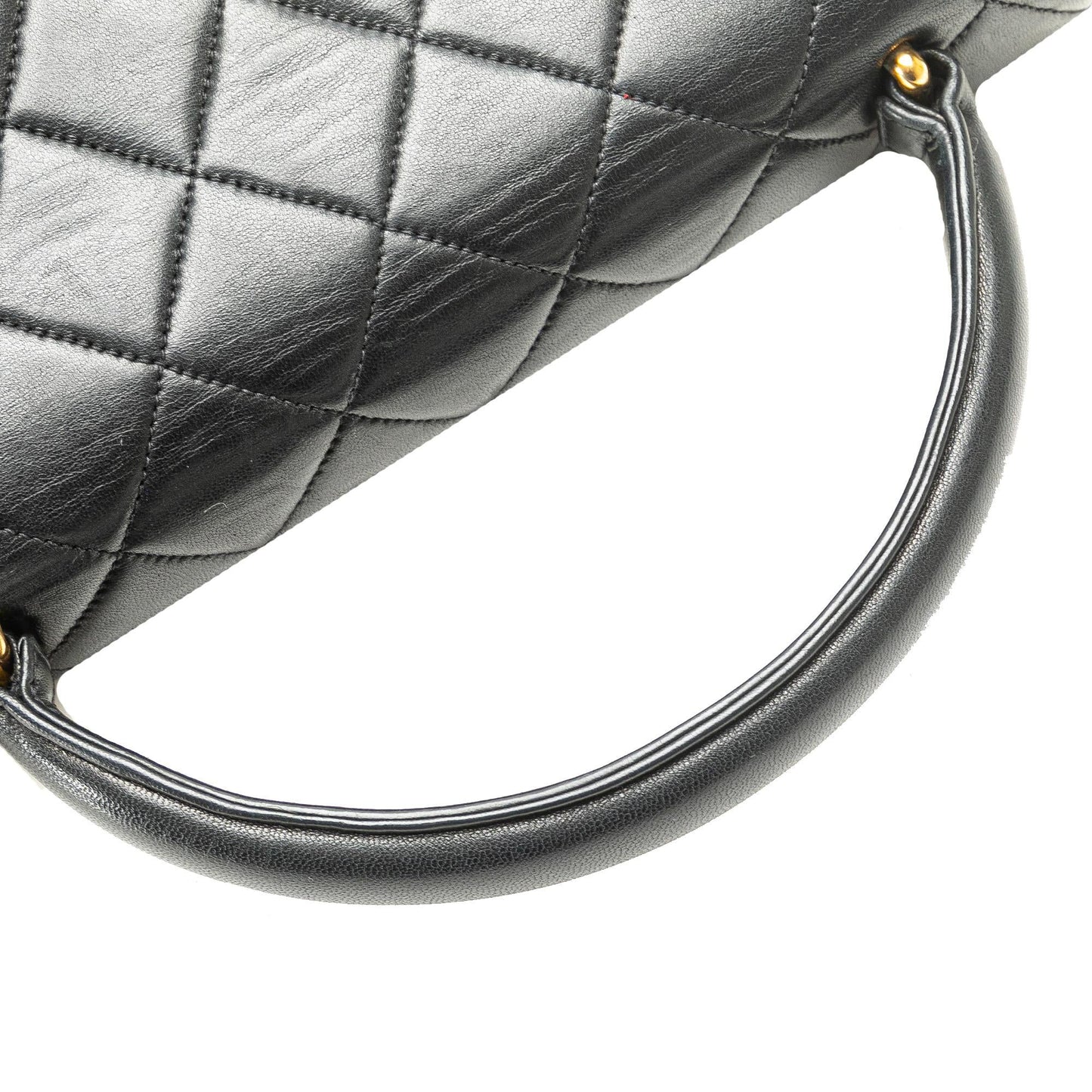 Chanel Medium Lambskin Kelly Top Handle Bag