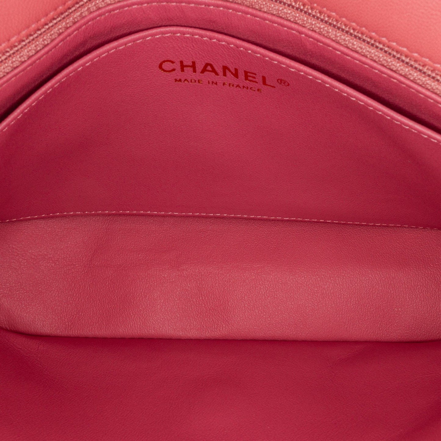 Chanel Medium Lambskin Valentine Heart Charms Single Flap