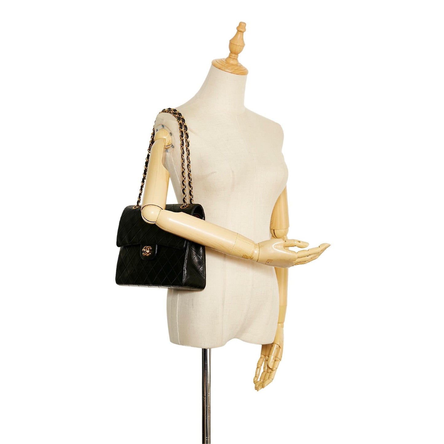 Chanel Medium Tall Classic Lambskin Double Flap