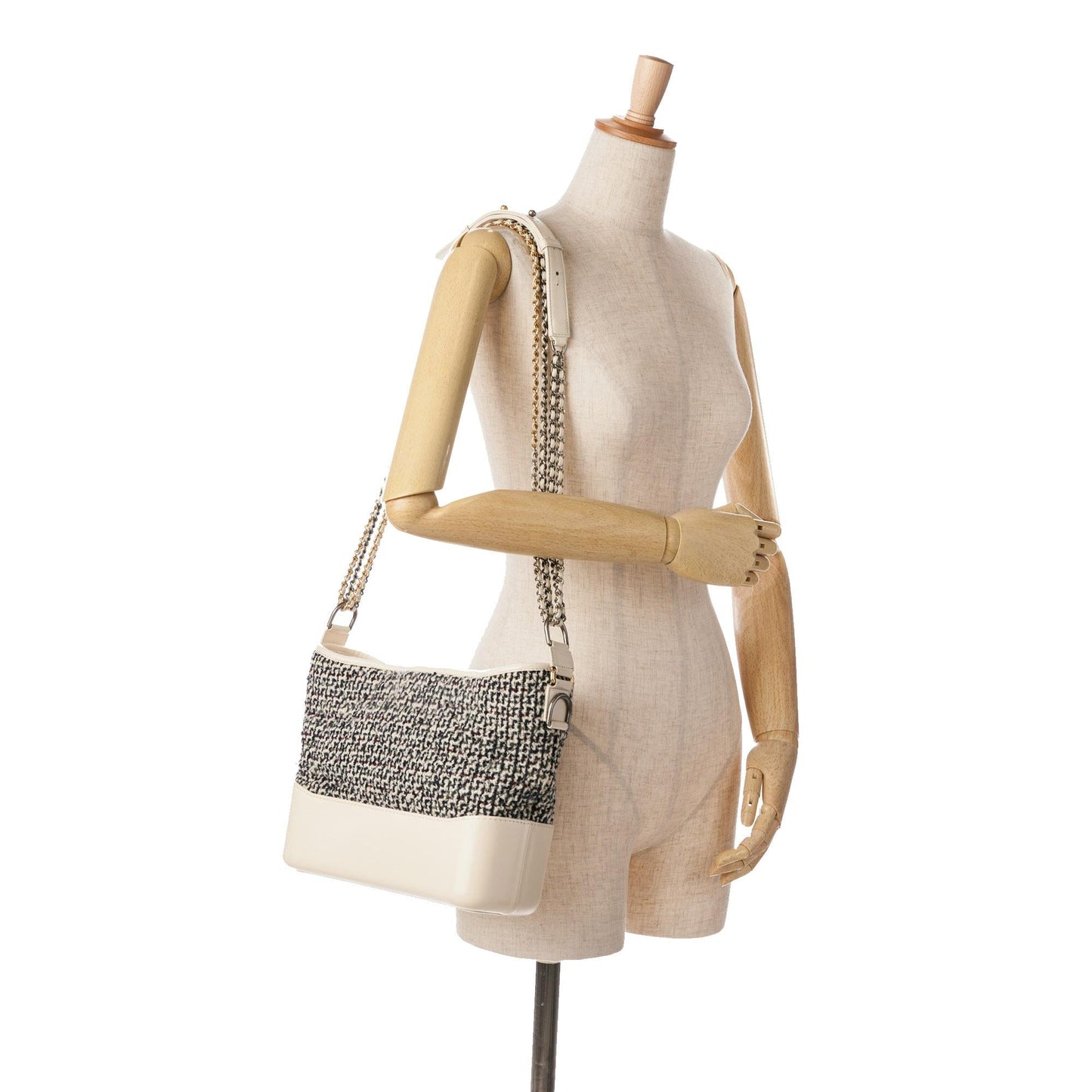 Chanel Medium Tweed and Lambskin Gabrielle Crossbody