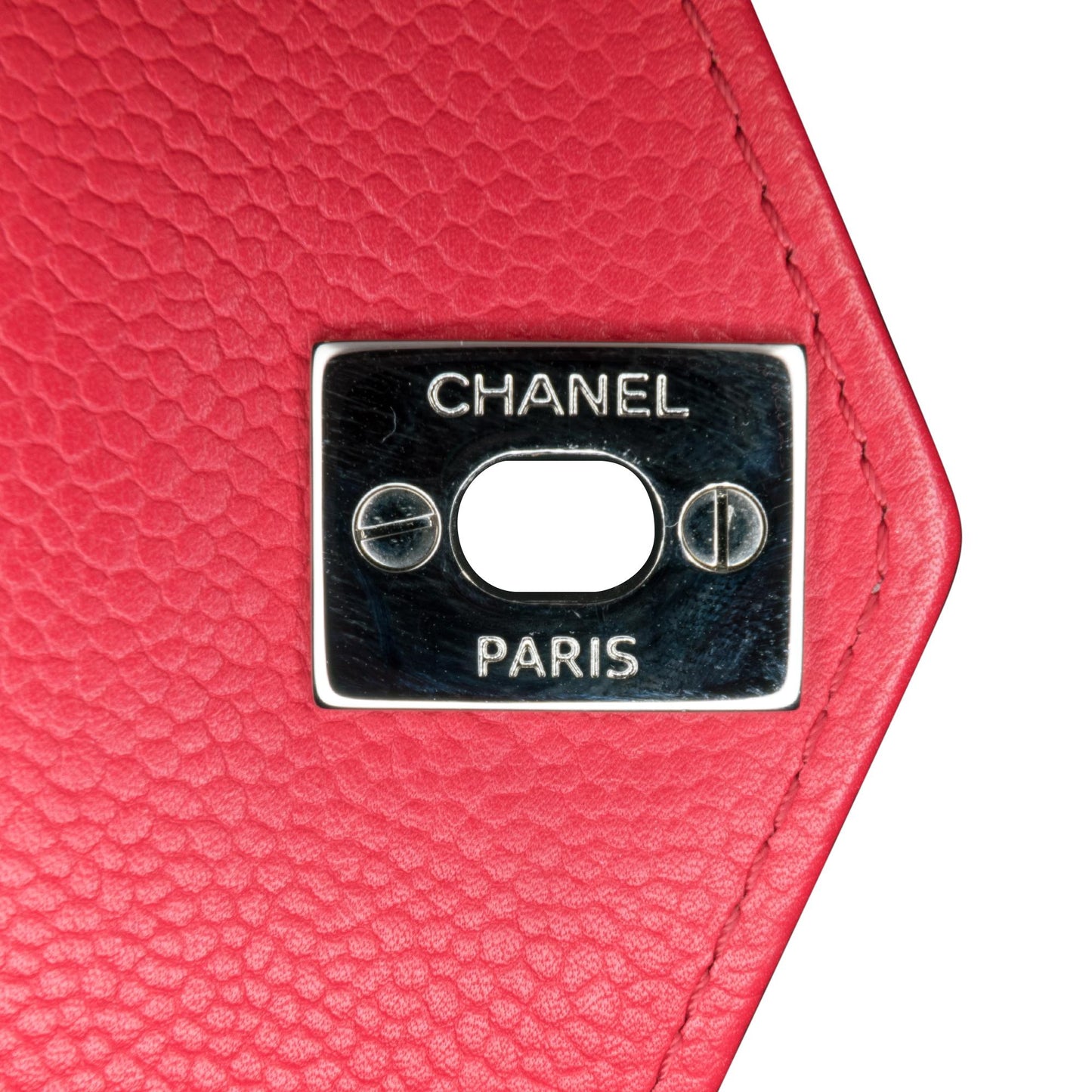 Chanel Mini Caviar Chevron Data Center Envelope Flap Bag