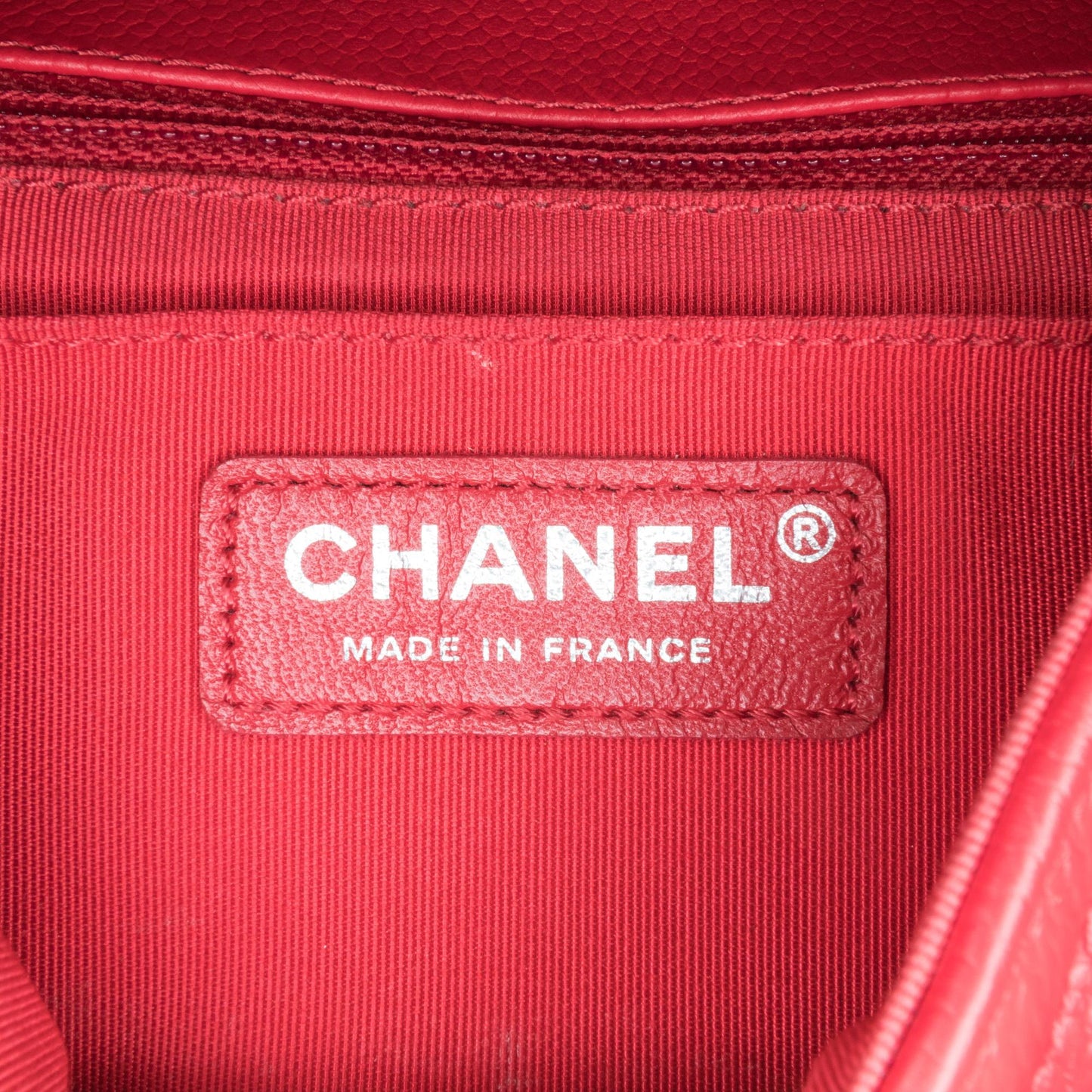 Chanel Mini Caviar Chevron Data Center Envelope Flap Bag