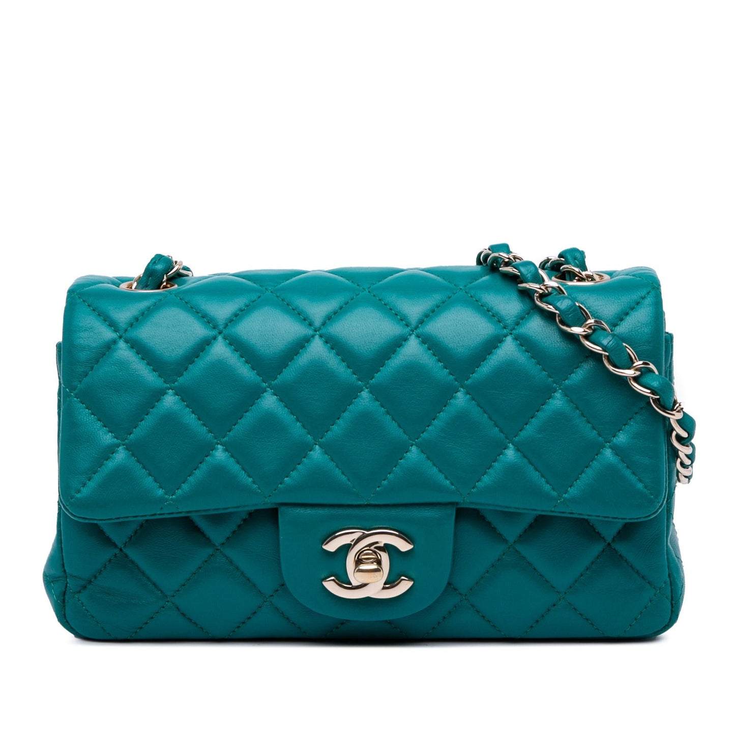 Chanel Mini Rectangular Classic Lambskin Single Flap