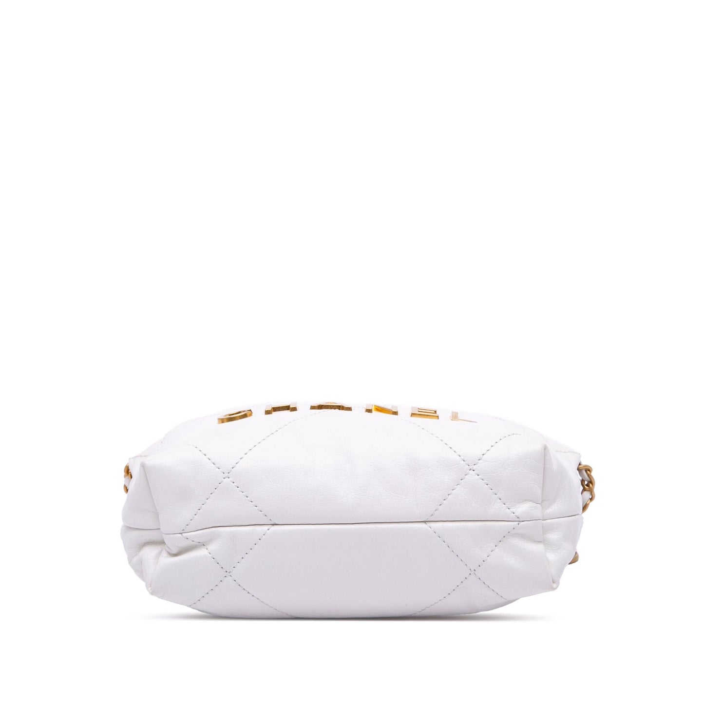 Chanel Mini Shiny Calfskin 22 Hobo