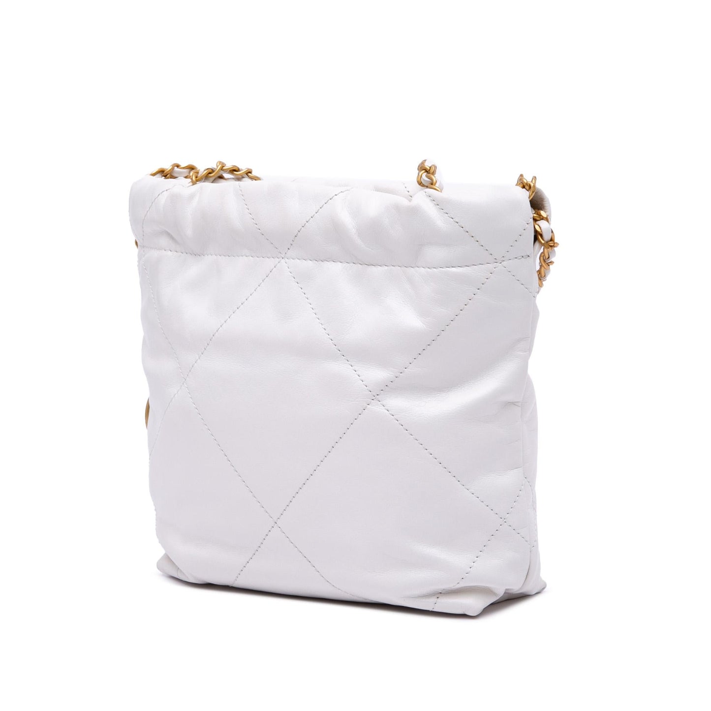 Chanel Mini Shiny Calfskin 22 Hobo