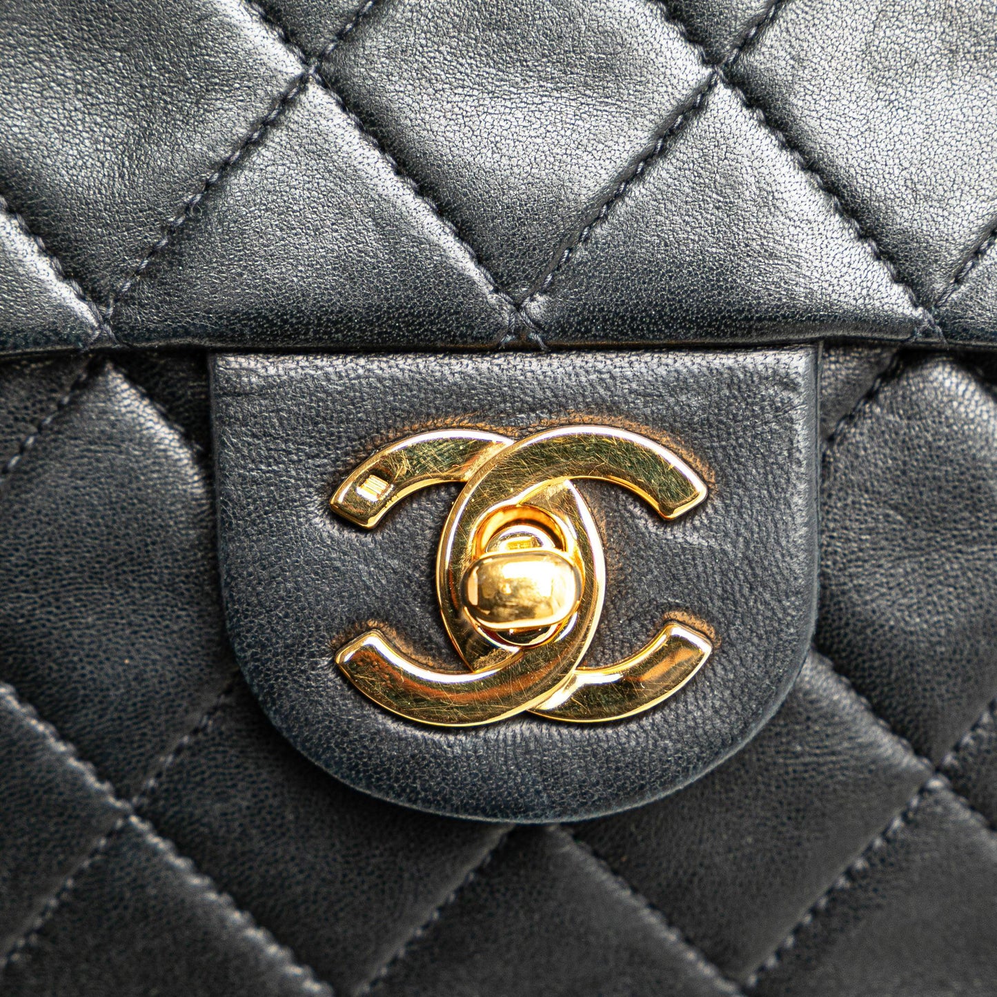Chanel Mini Square Classic Lambskin Single Flap
