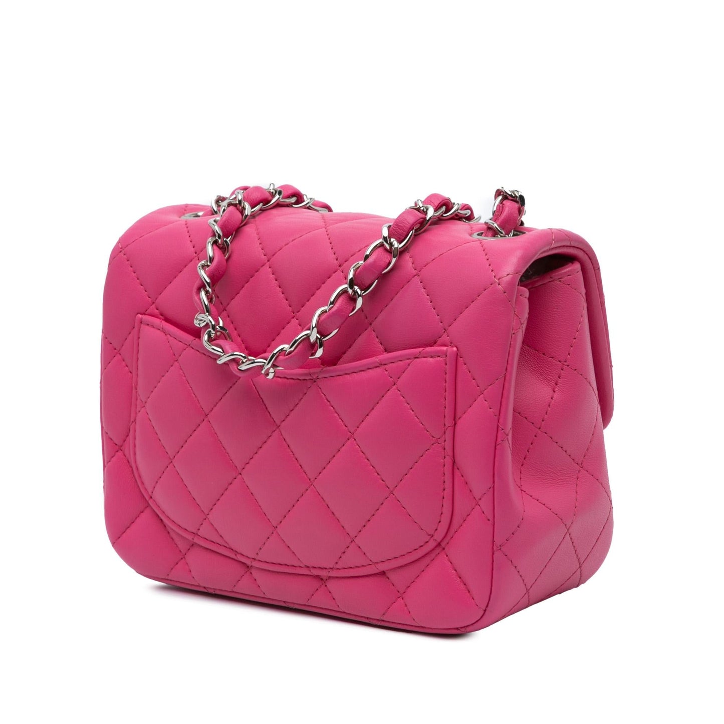Chanel Mini Square Classic Lambskin Single Flap