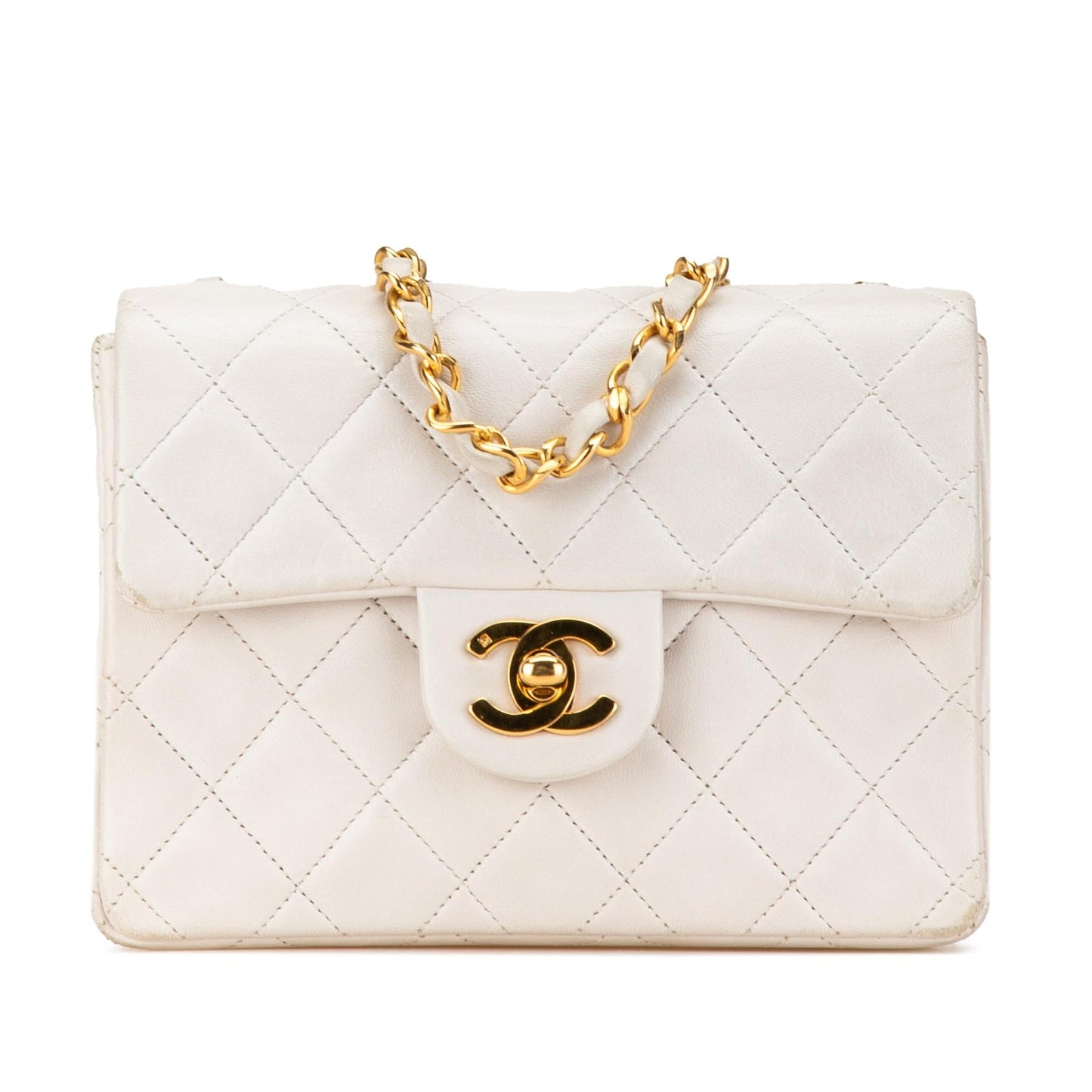 Chanel Mini Square Classic Lambskin Single Flap