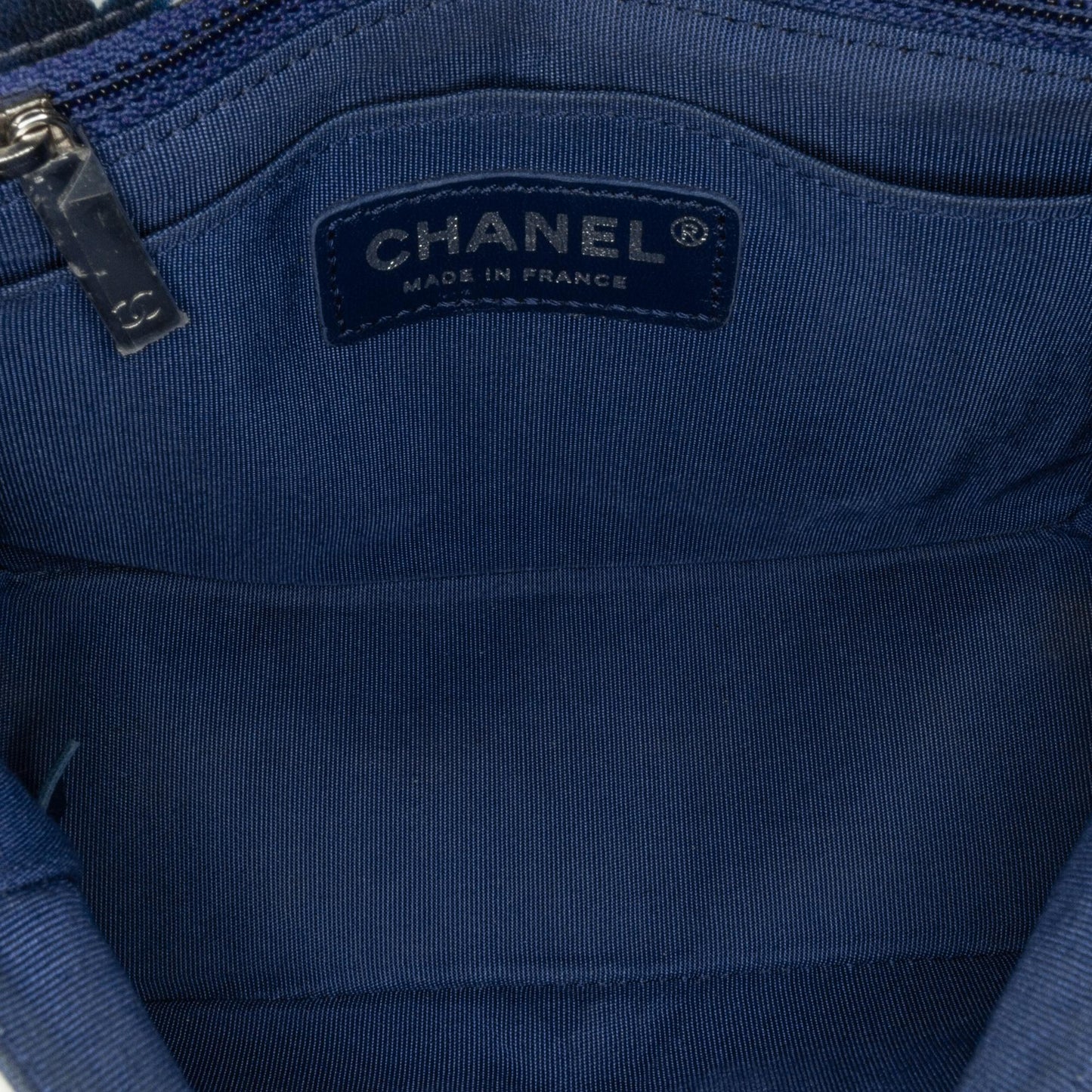Chanel Mini Square Classic Printed Lambskin Airlines Flap