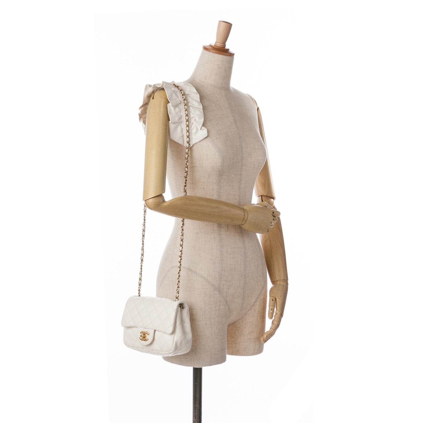 Chanel Mini Square Lambskin Romance Single Flap