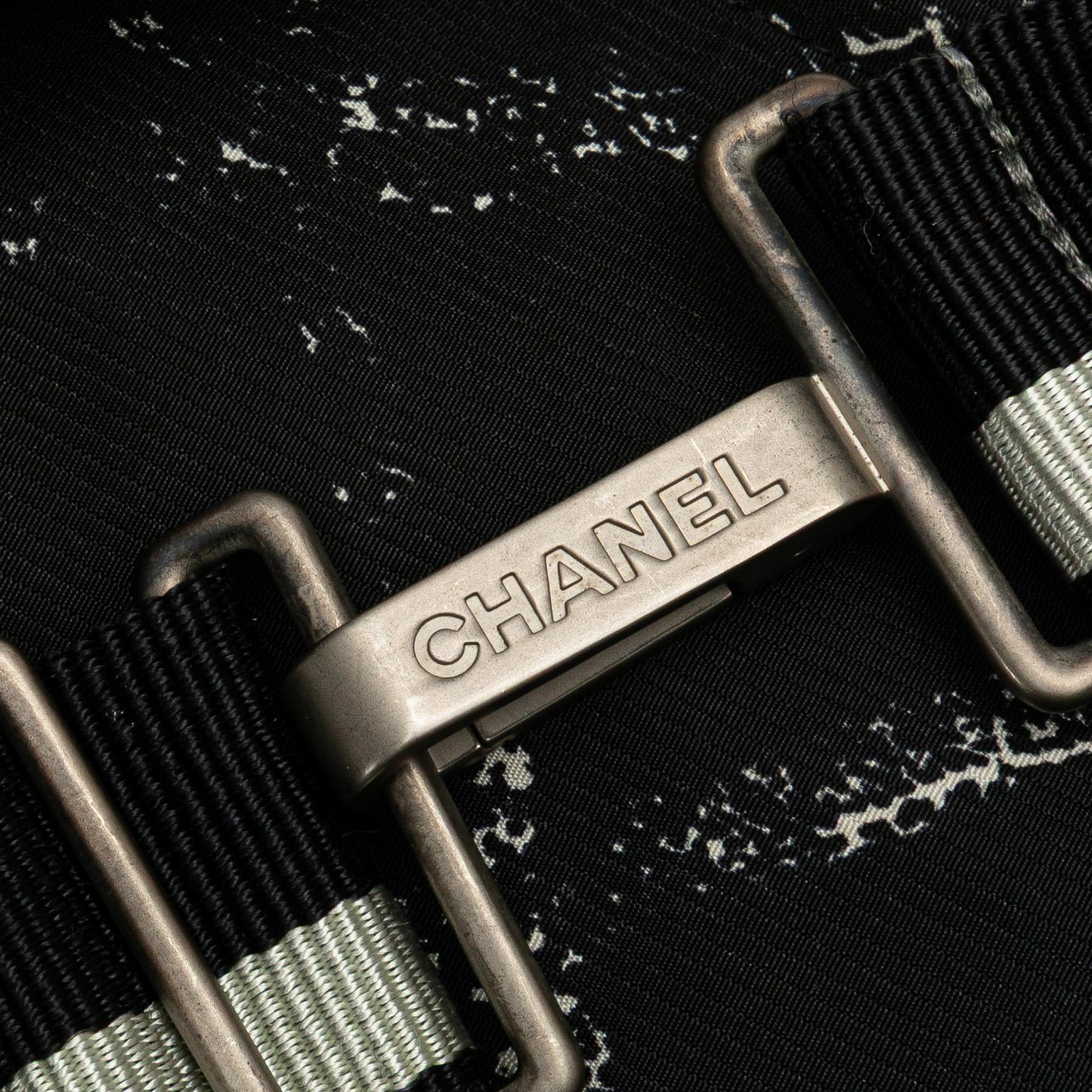 Chanel Old Travel Line Nylon Belt Bag