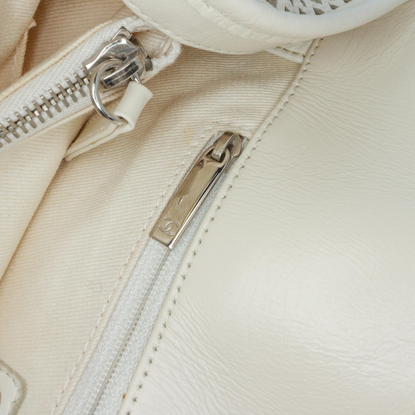 Chanel Perforated Calfskin Up In The Air Satchel
