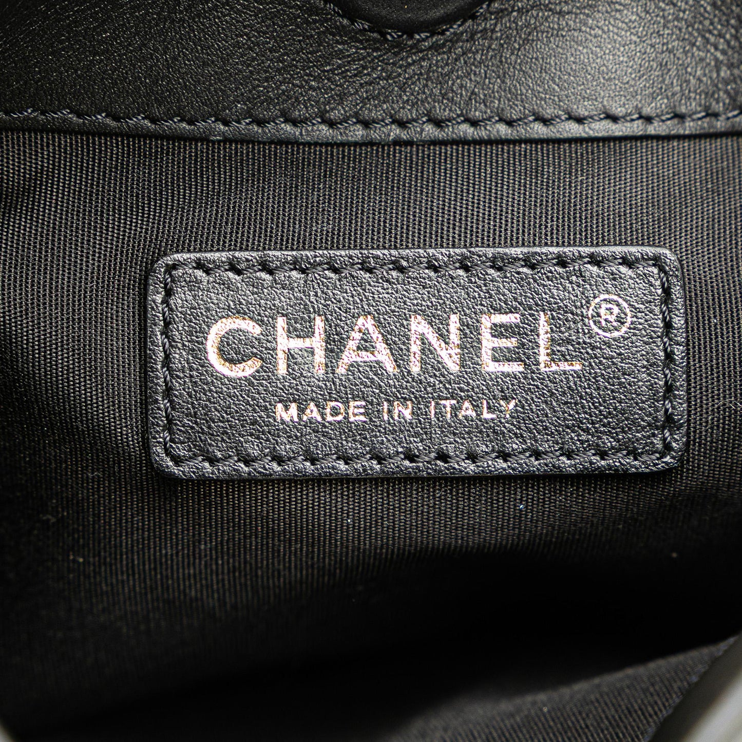 Chanel Quilted Calfskin Chain Flat Shoulder Bag
